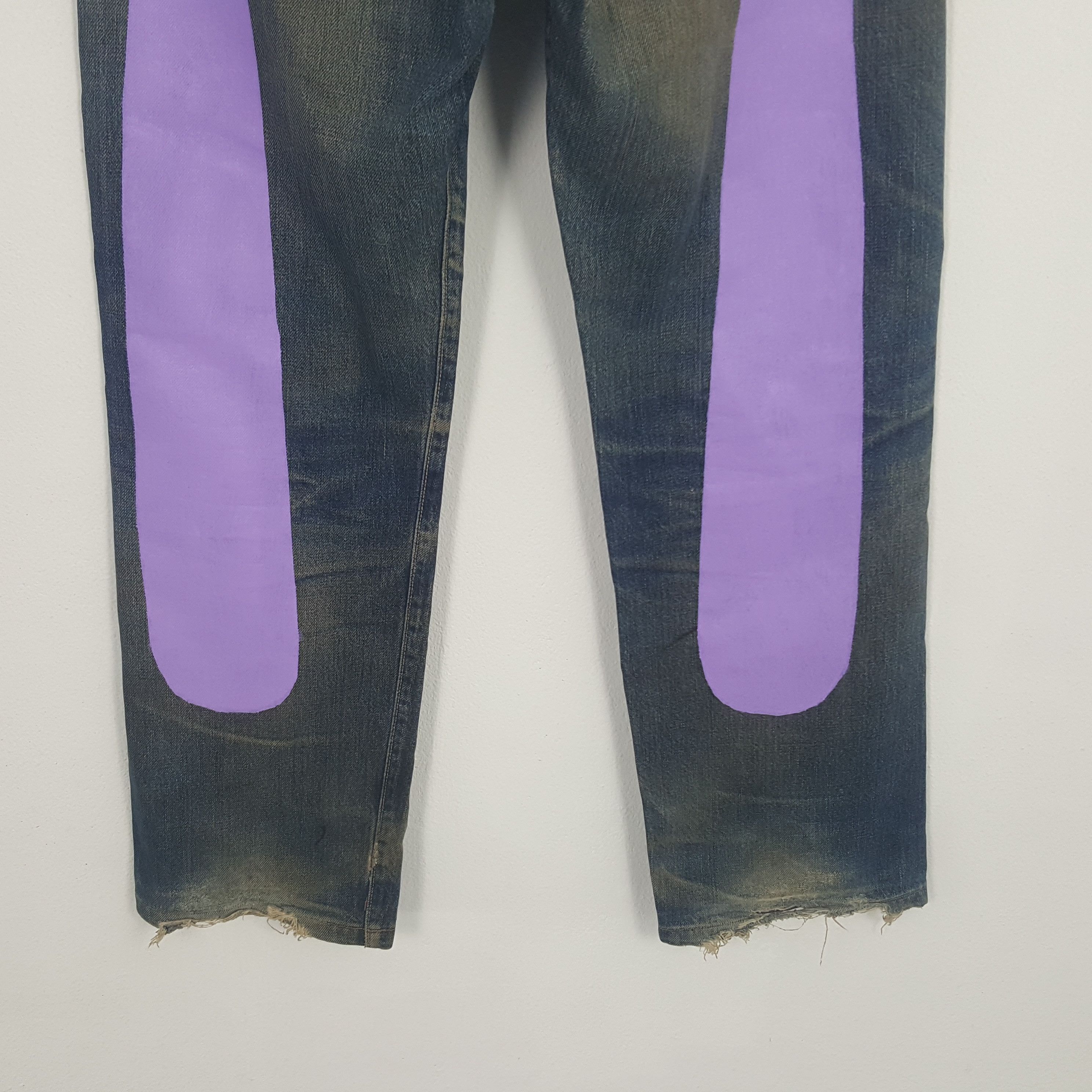 Japanese Brand Vintage Evis Japan Selvedge Custom Art Daicock Jeans Denim Size US 28 / EU 44 - 3 Thumbnail