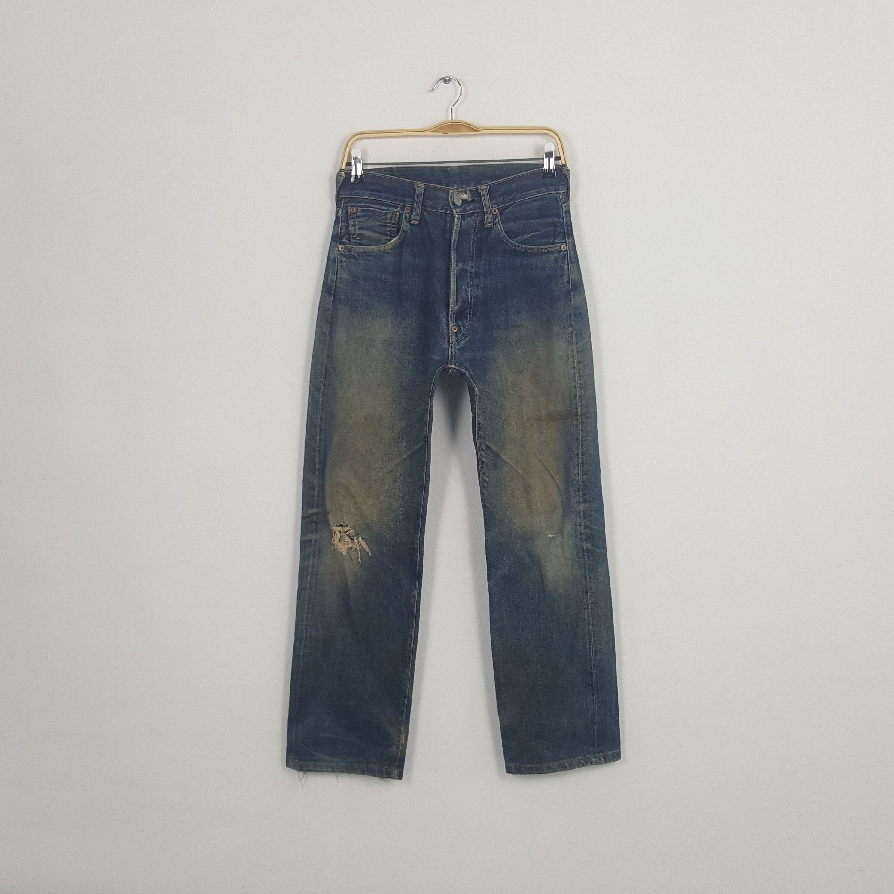Japanese Brand Vintage Evis Japan Selvedge Custom Art Daicock Jeans Denim Size US 28 / EU 44 - 4 Thumbnail