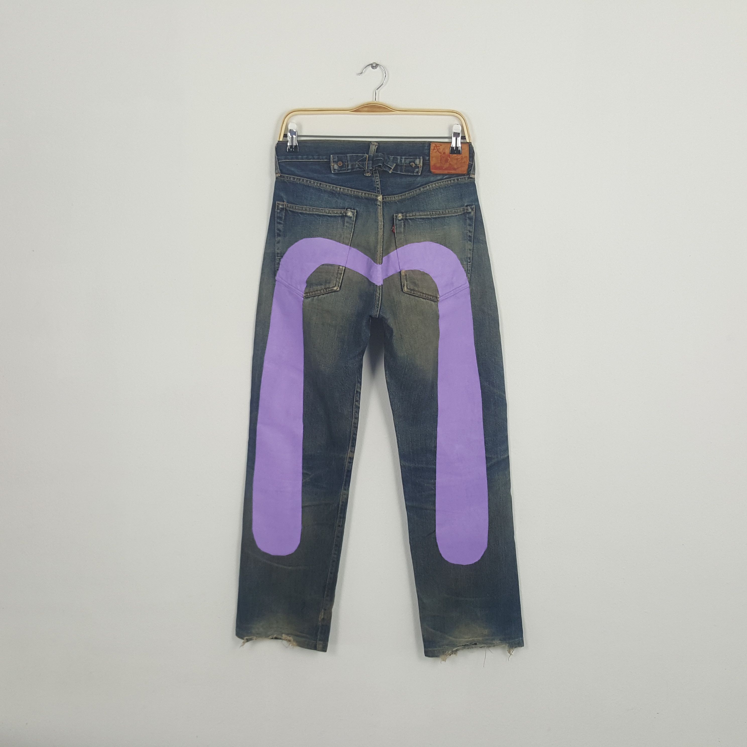 Japanese Brand Vintage Evis Japan Selvedge Custom Art Daicock Jeans Denim Size US 28 / EU 44 - 1 Thumbnail
