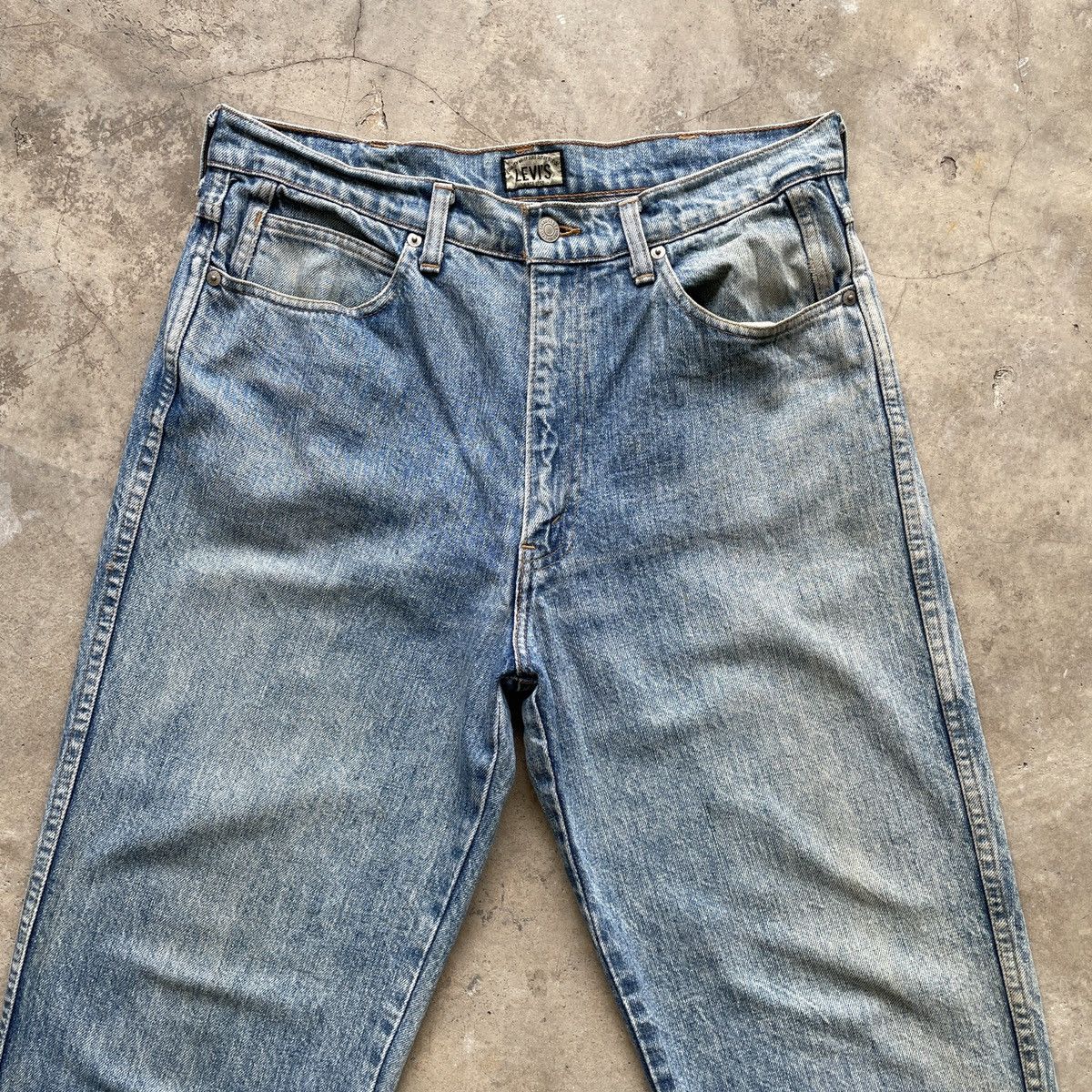Levi's Vintage Levis’s Jeans 32x31.5 Levi’s Faded Denim Pants Size US 32 / EU 48 - 2 Thumbnail