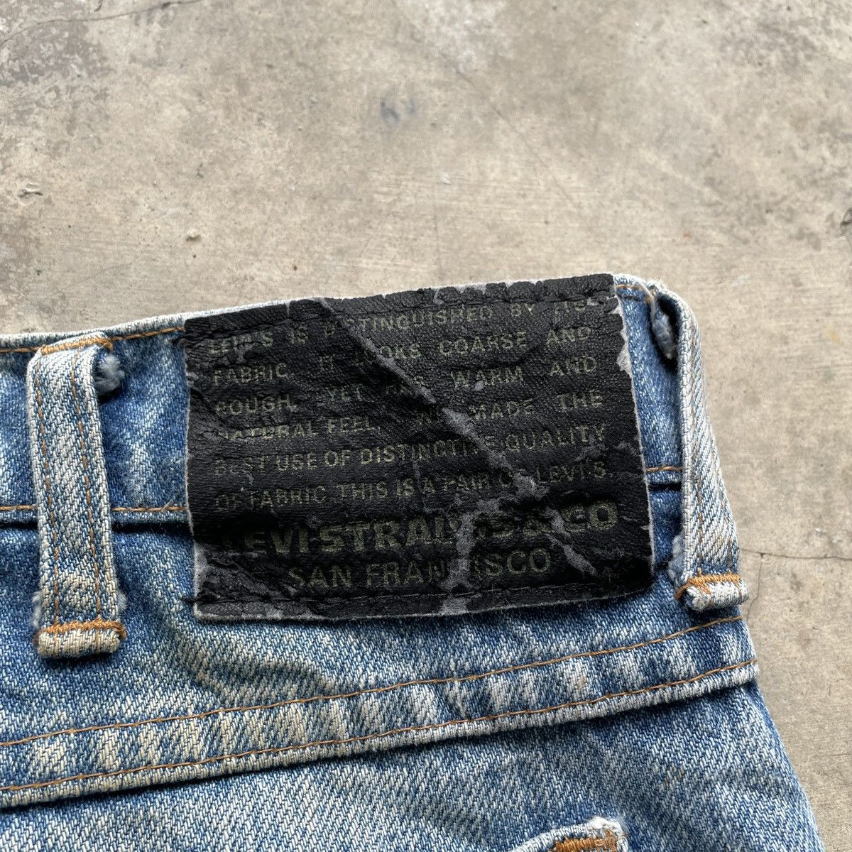 Levi's Vintage Levis’s Jeans 32x31.5 Levi’s Faded Denim Pants Size US 32 / EU 48 - 13 Thumbnail