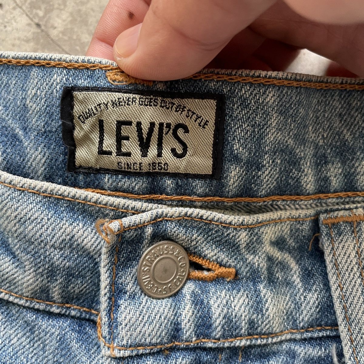 Levi's Vintage Levis’s Jeans 32x31.5 Levi’s Faded Denim Pants Size US 32 / EU 48 - 6 Thumbnail