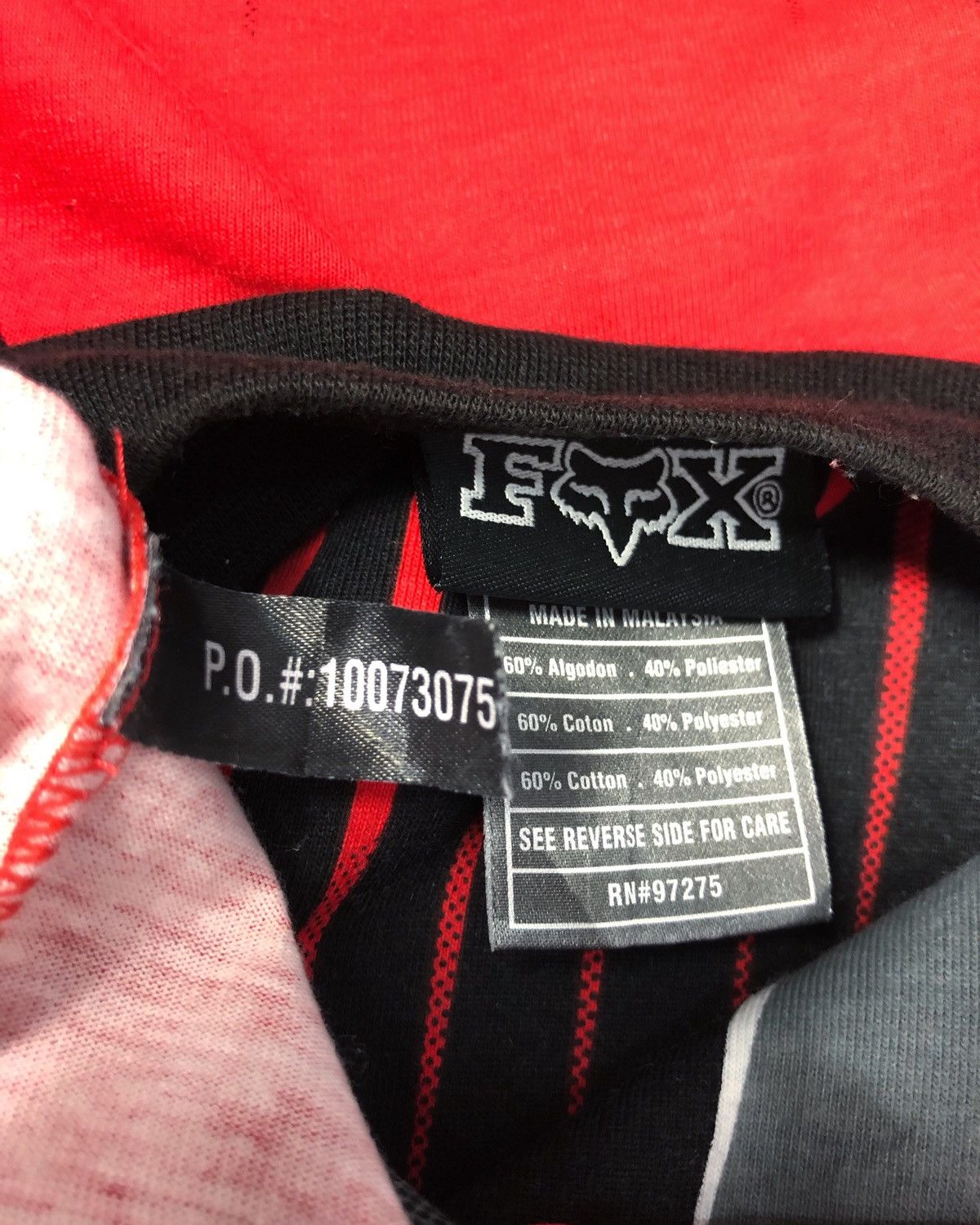 Fox Racing Rare Fox Racing Dirt Bike LS Tees Size US M / EU 48-50 / 2 - 13 Thumbnail