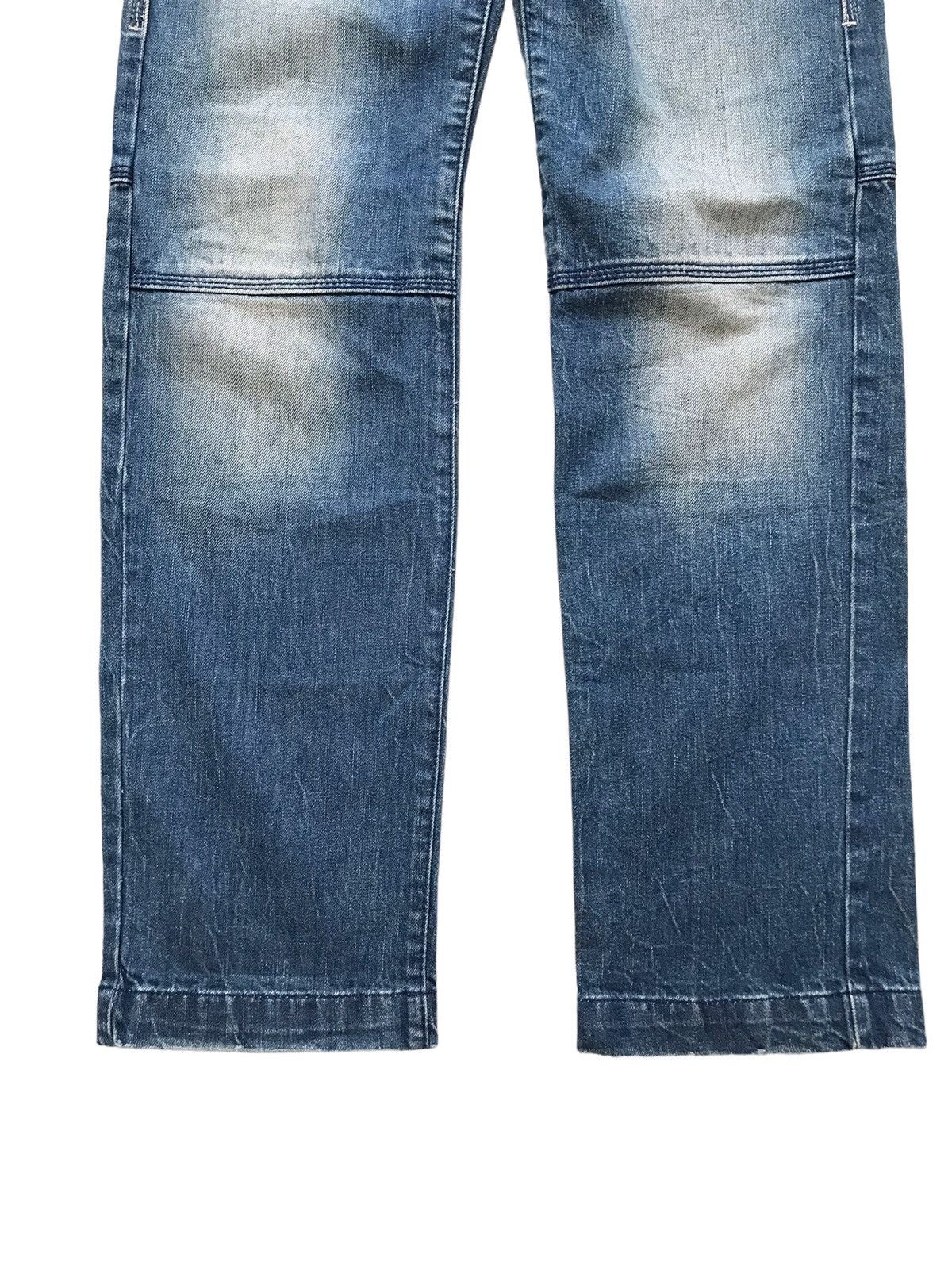 Energie ENERGIE Maxey Double Thight Distressed Denim Jeans Size US 31 - 3 Thumbnail