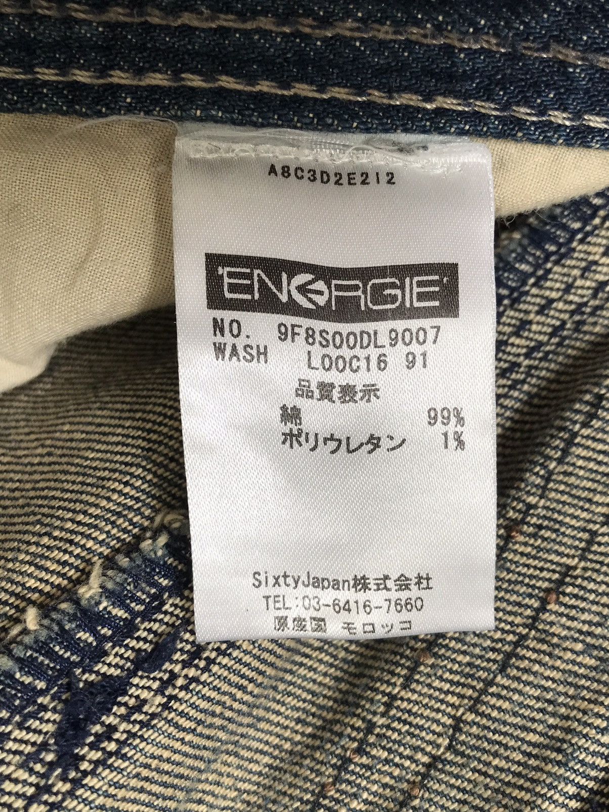 Energie ENERGIE Maxey Double Thight Distressed Denim Jeans Size US 31 - 14 Thumbnail