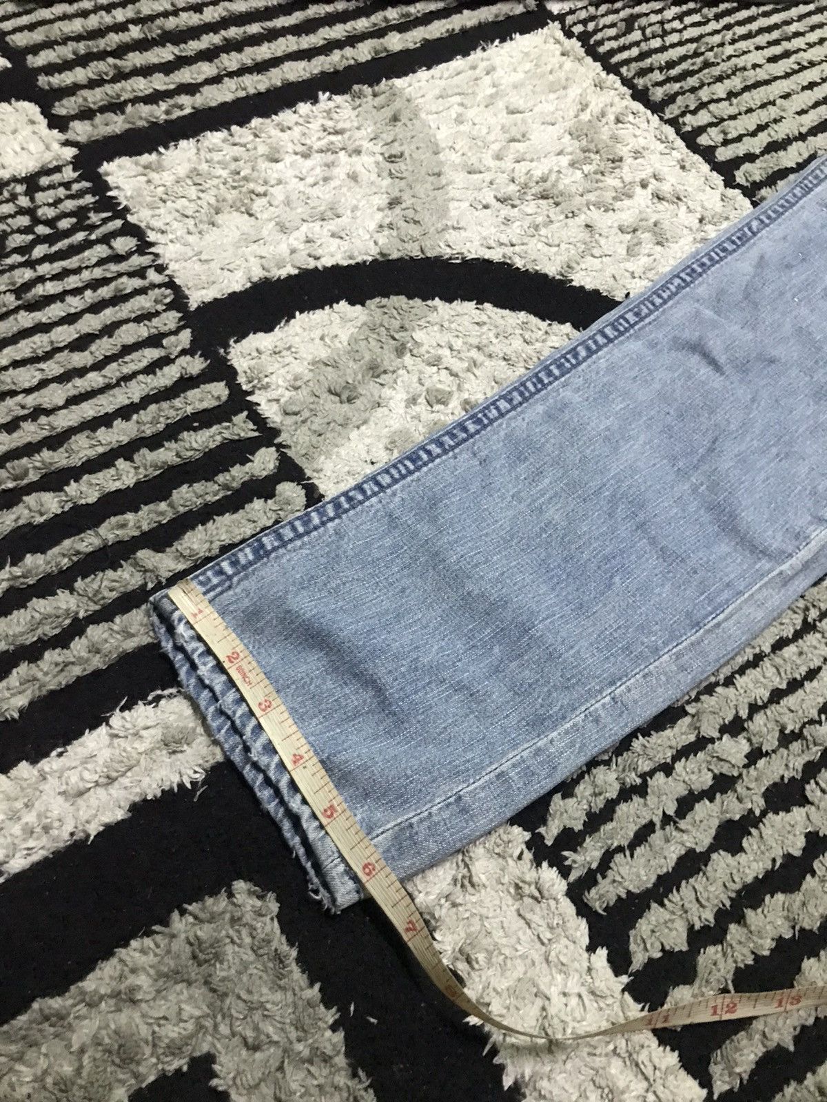 Designer 29x30 🔥Archived🔥 Cosmic wonder patchwork blue denim jeans Size US 29 - 16 Thumbnail