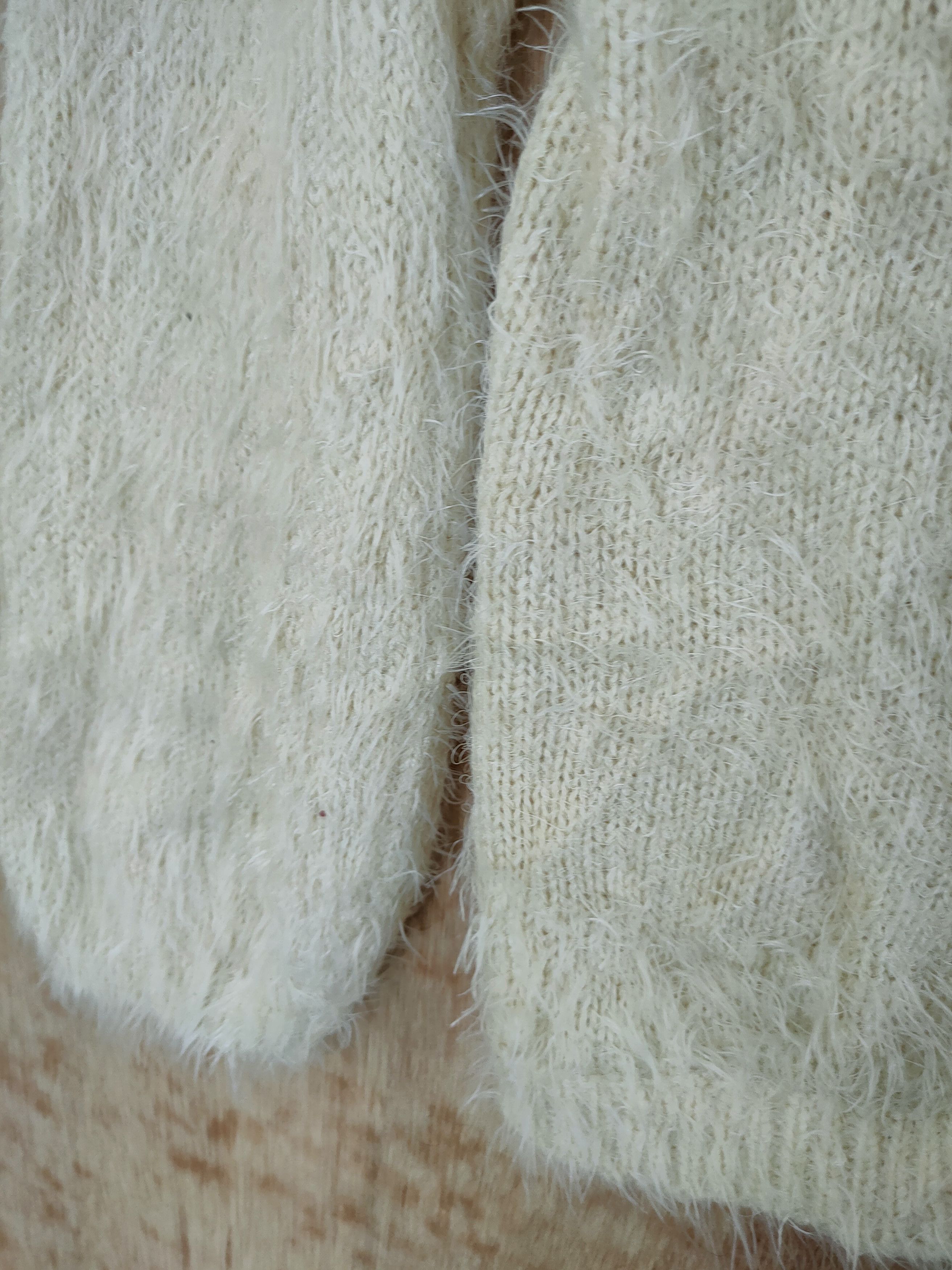 Homespun Knitwear DL George mohair fur shaggy fleece cardigan knitwear #46-499 Size US M / EU 48-50 / 2 - 5 Thumbnail