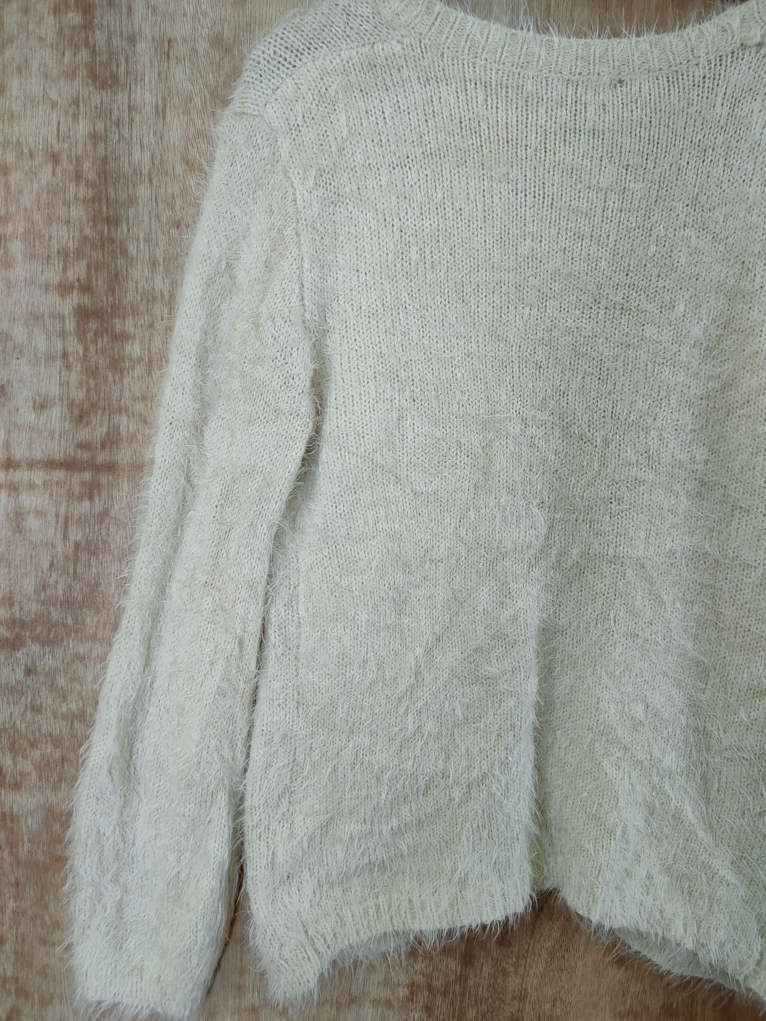 Homespun Knitwear DL George mohair fur shaggy fleece cardigan knitwear #46-499 Size US M / EU 48-50 / 2 - 8 Thumbnail