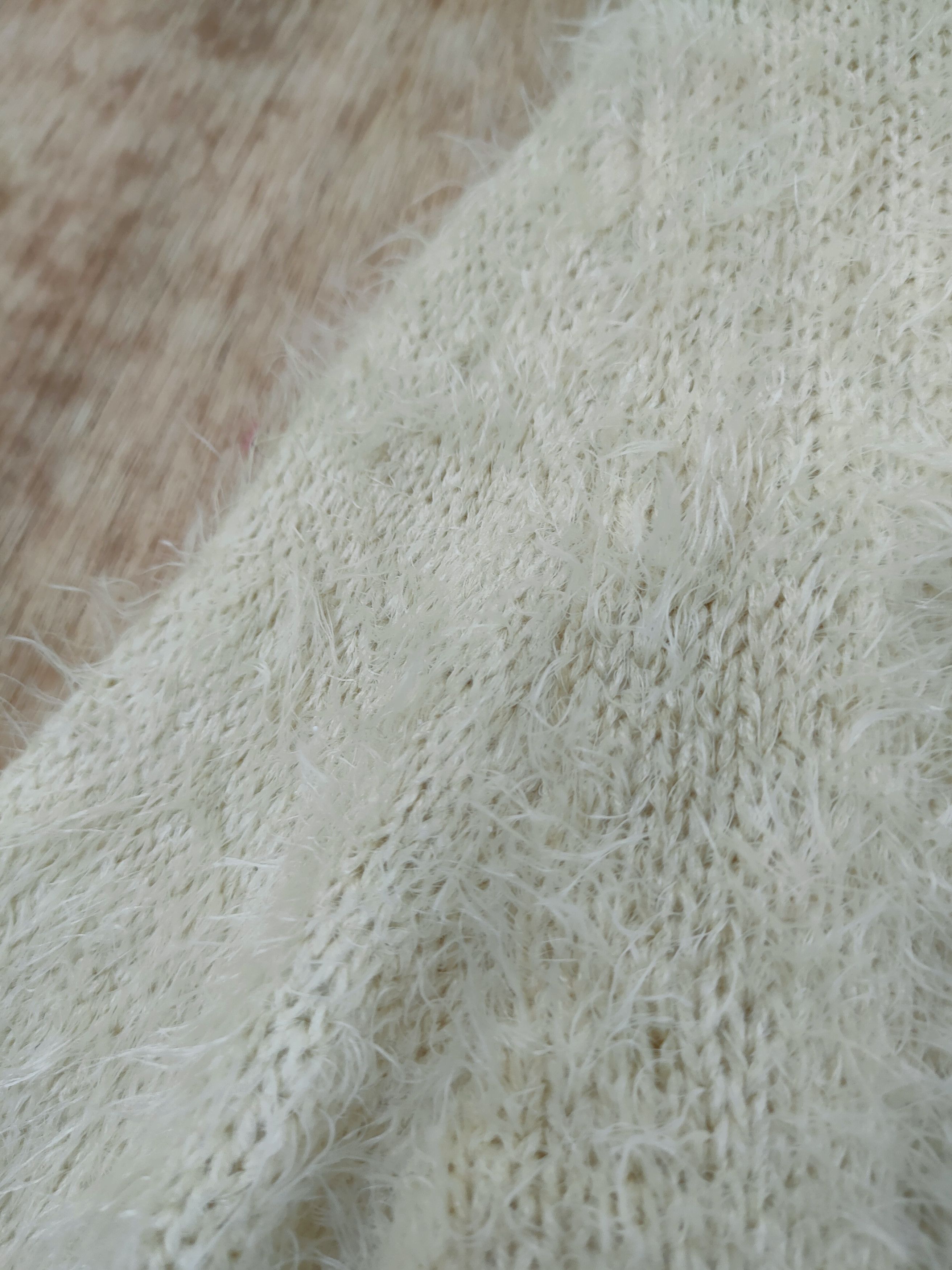Homespun Knitwear DL George mohair fur shaggy fleece cardigan knitwear #46-499 Size US M / EU 48-50 / 2 - 4 Thumbnail