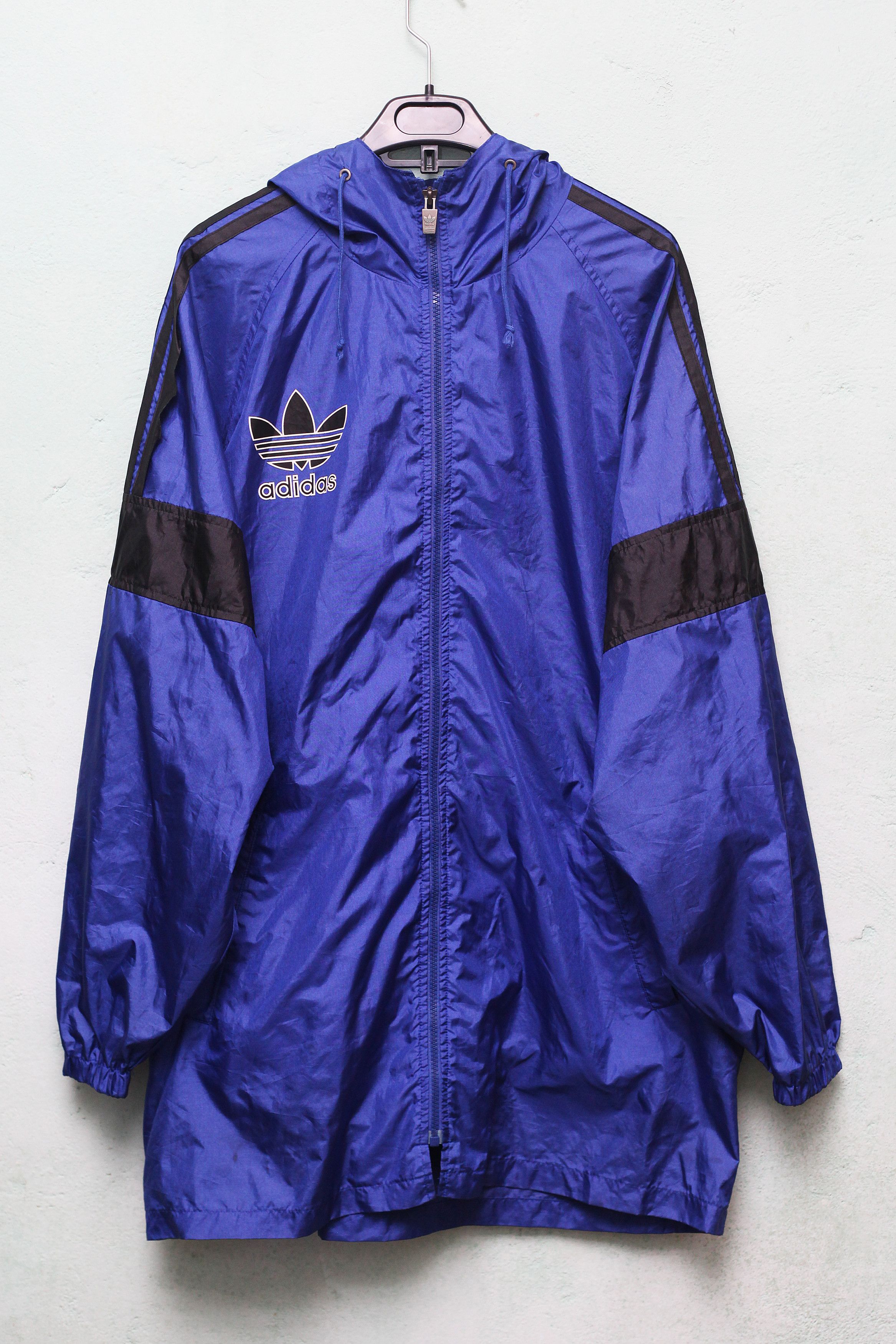 Big hoodie Logo parka coat Windbreaker - not leather