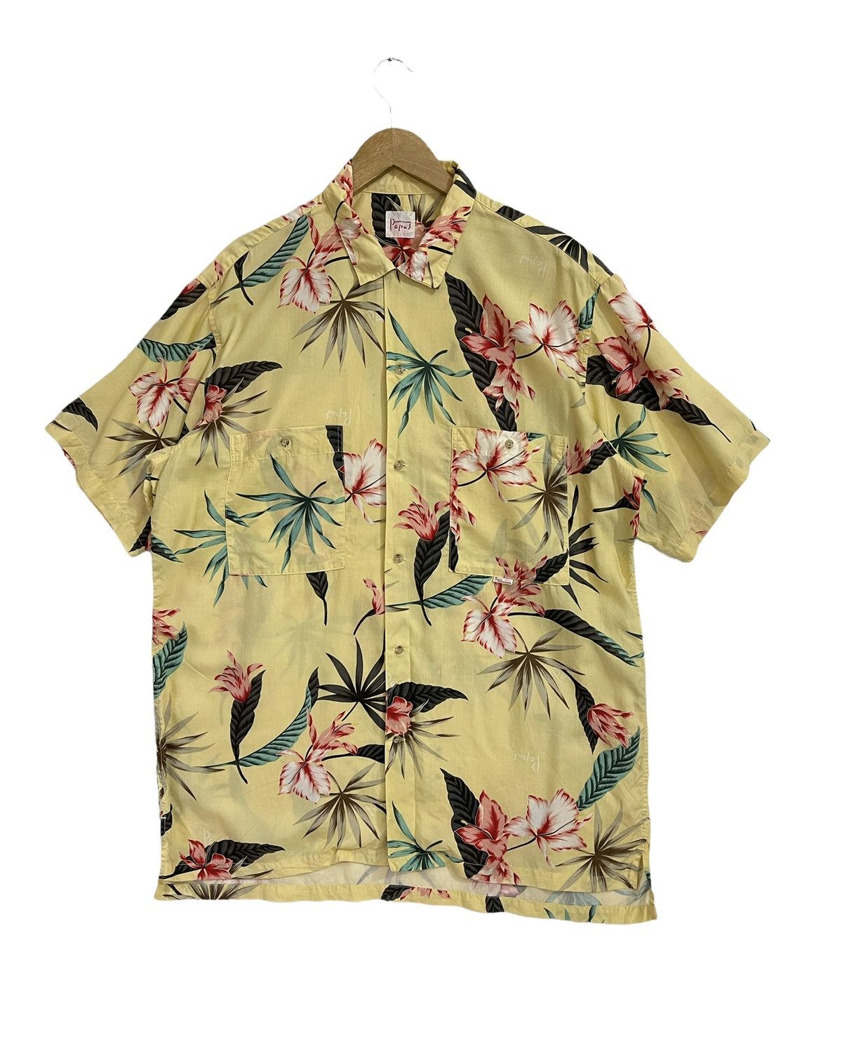 Japanese Brand japanese brand Papas hawaiian shirt Size US XL / EU 56 / 4 - 1 Thumbnail