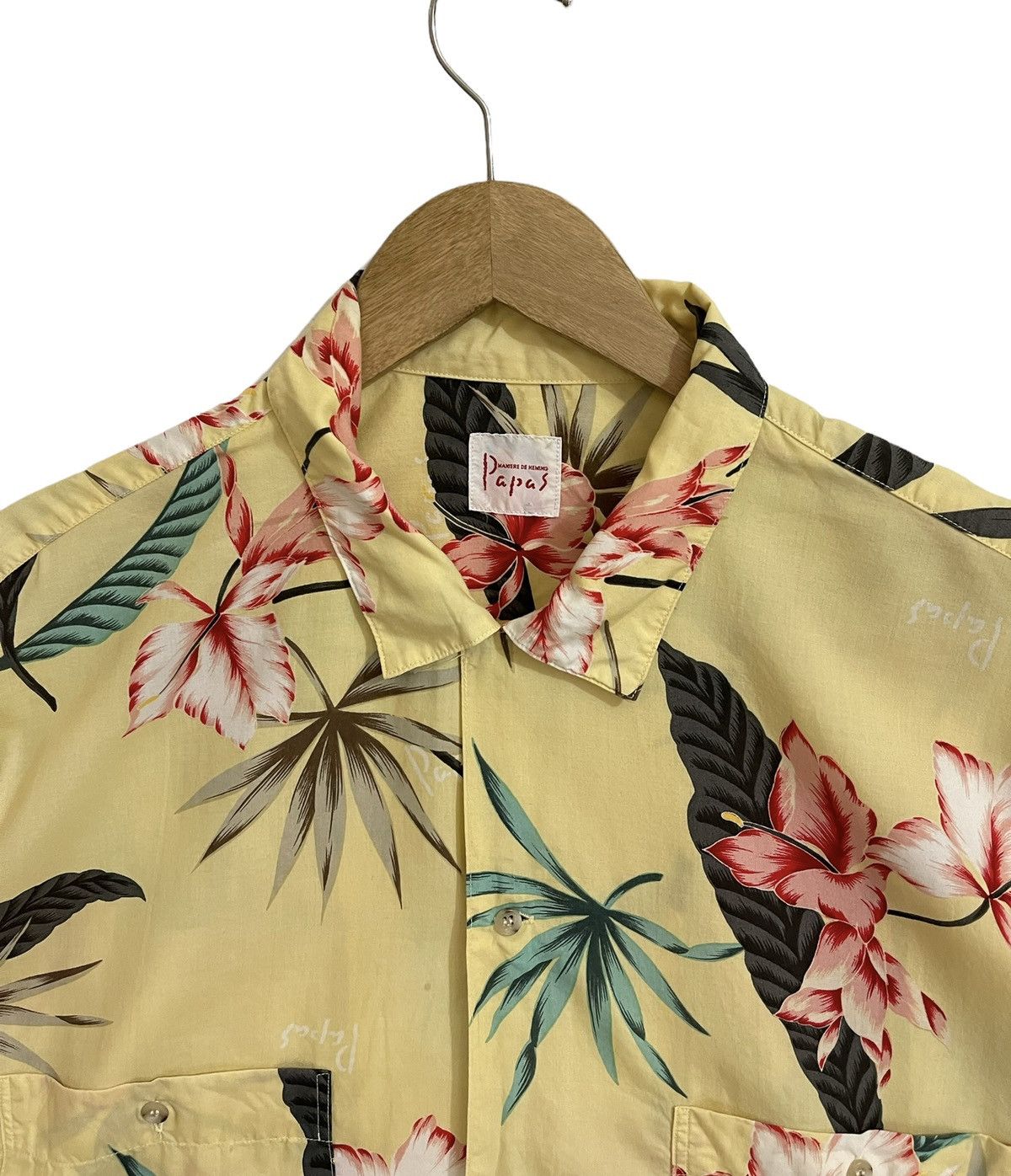 Japanese Brand japanese brand Papas hawaiian shirt Size US XL / EU 56 / 4 - 5 Thumbnail