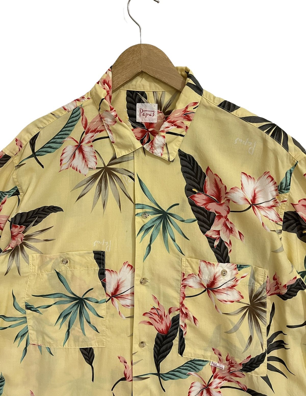 Japanese Brand japanese brand Papas hawaiian shirt Size US XL / EU 56 / 4 - 4 Thumbnail