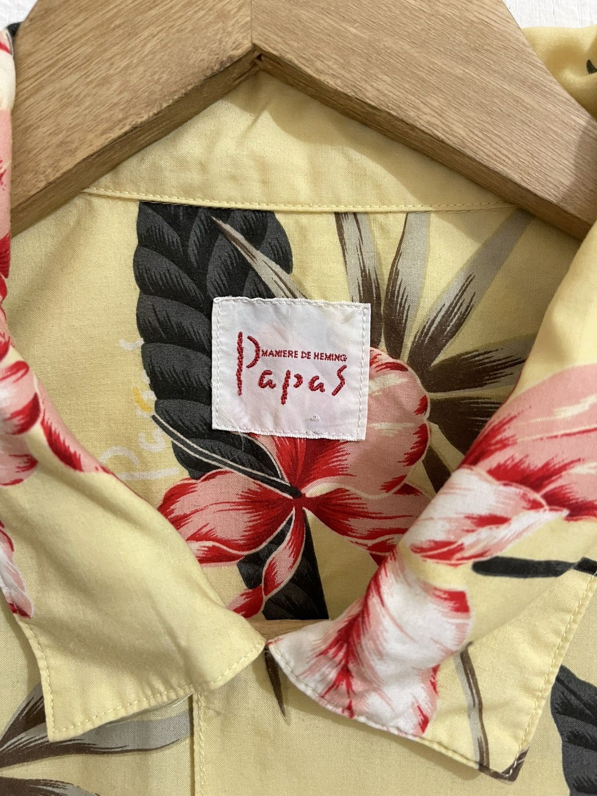 Japanese Brand japanese brand Papas hawaiian shirt Size US XL / EU 56 / 4 - 8 Thumbnail