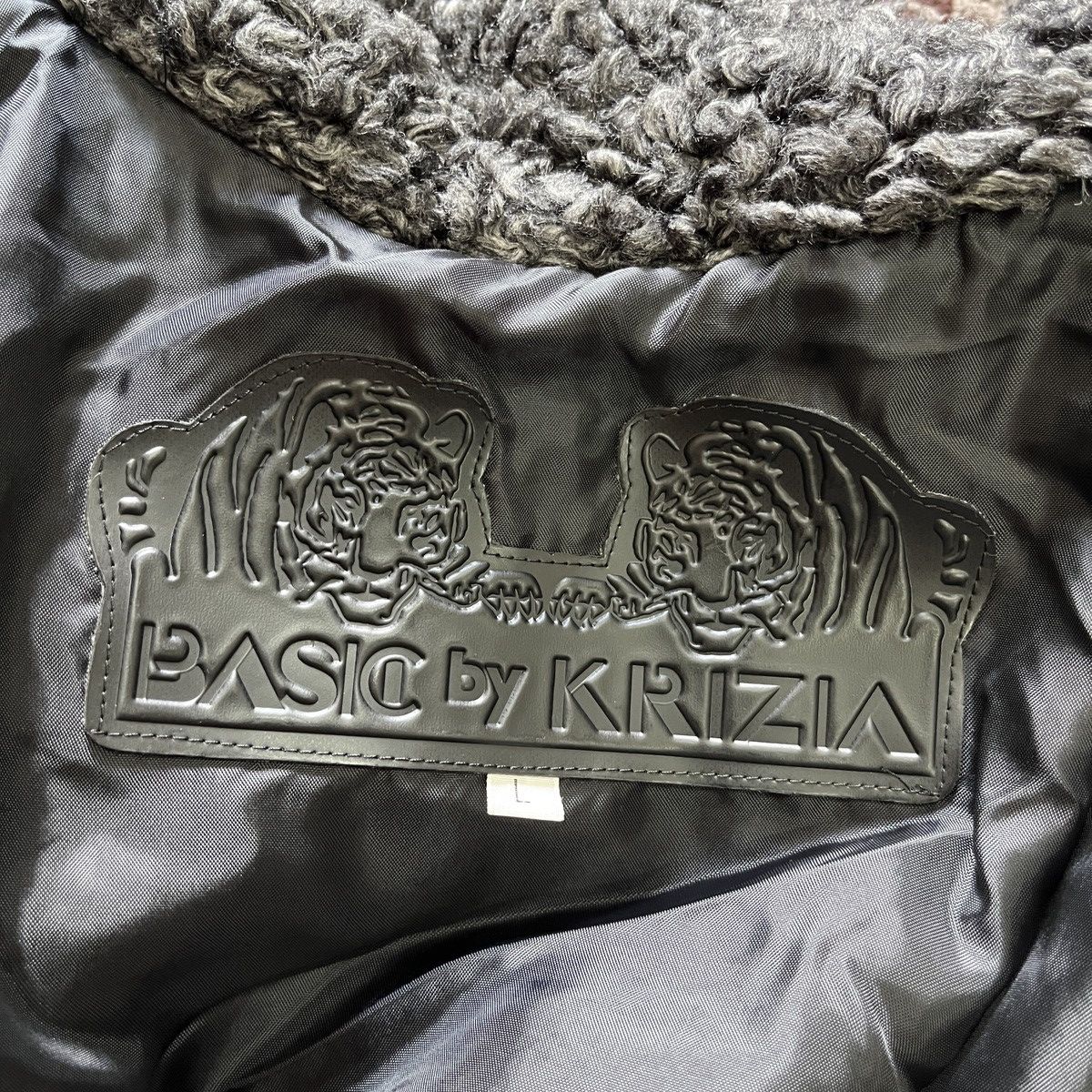 Krizia Uomo × Vintage Vintage Basic By Krizia Italy Designer Fleece Jacket Size US L / EU 52-54 / 3 - 4 Thumbnail