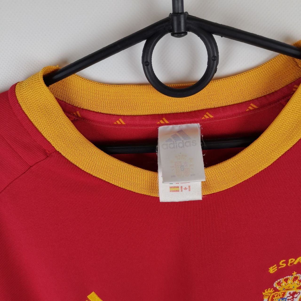 Adidas Spain adidas vintage soccer jersey 2002 xl size Size US XL / EU 56 / 4 - 6 Thumbnail