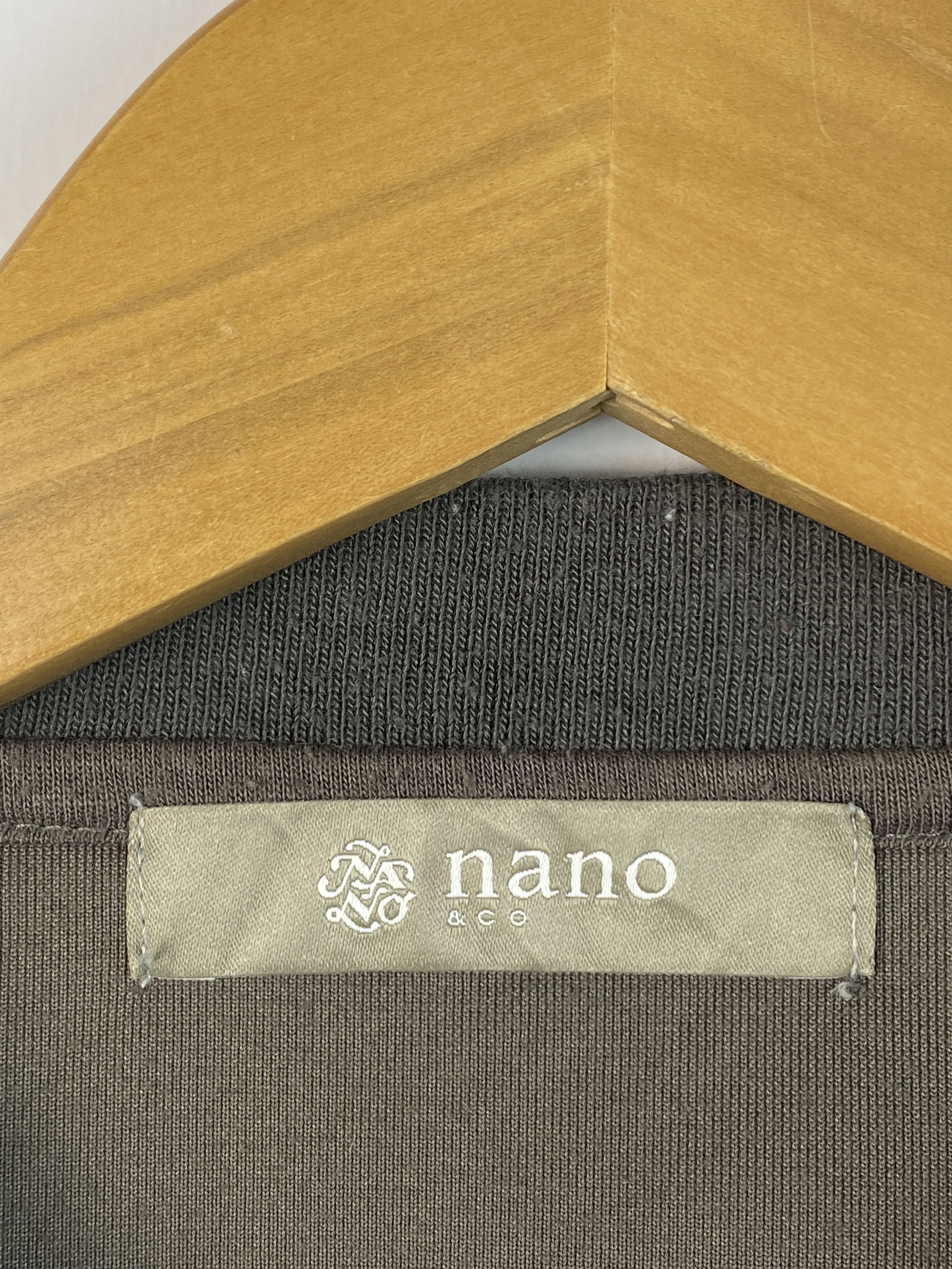 Japanese Brand Vintage Nano&Co Brown Zipper Ups Bomber Jacket AH0004 Size US M / EU 48-50 / 2 - 5 Thumbnail