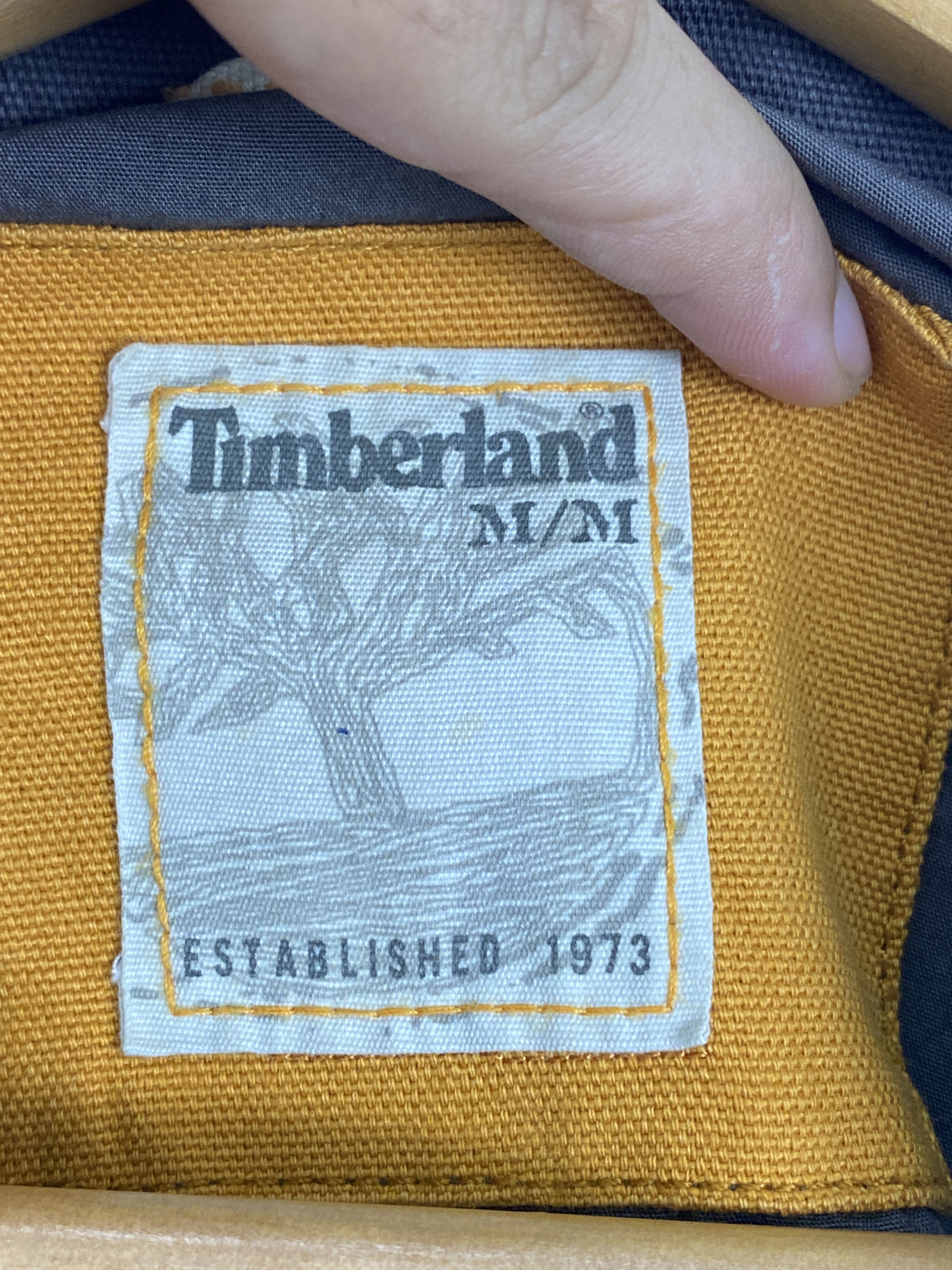 Timberland Vintage Timberland Full Button Ups Denim Jacket AH0057 Size US M / EU 48-50 / 2 - 5 Thumbnail