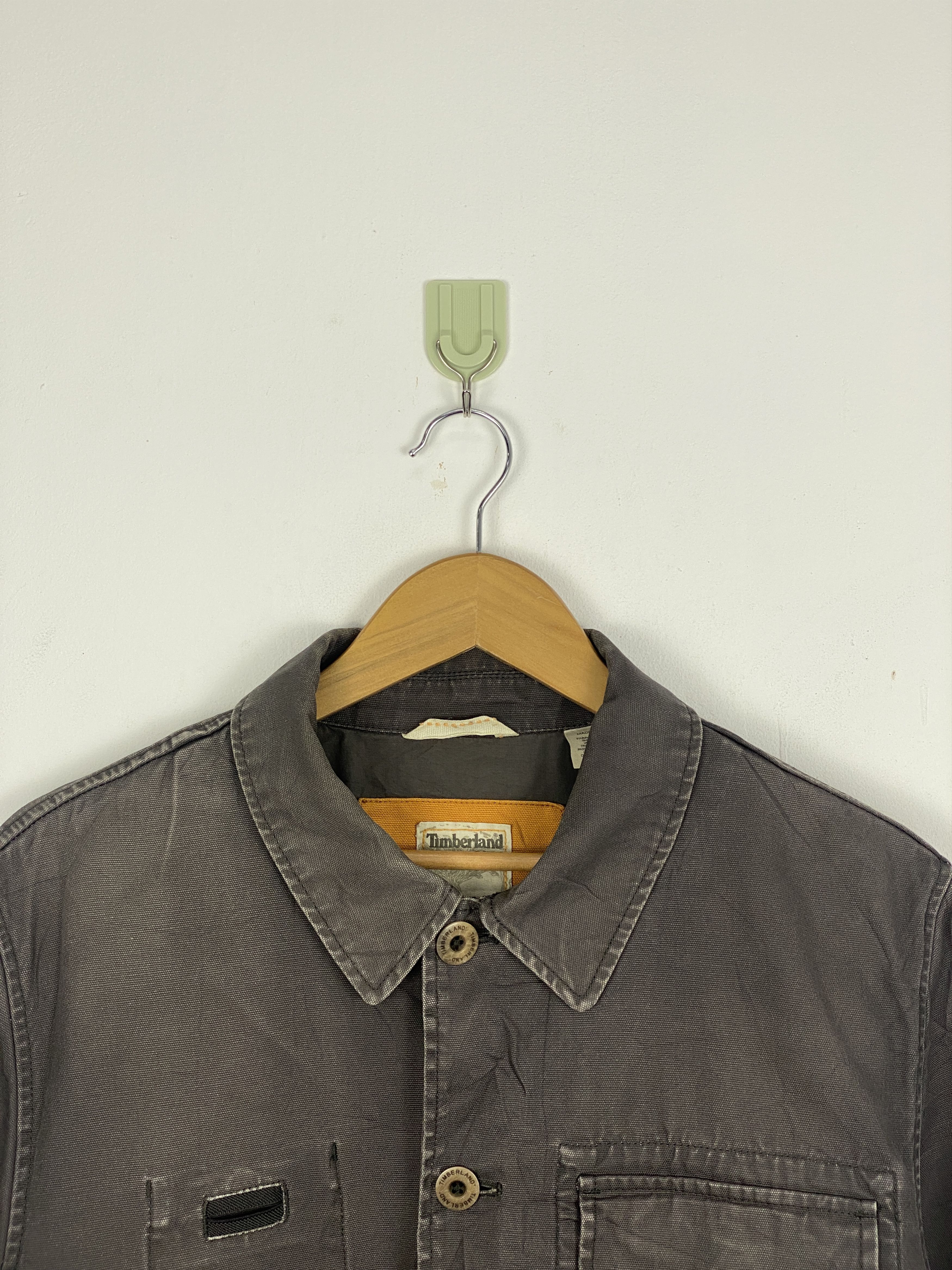 Timberland Vintage Timberland Full Button Ups Denim Jacket AH0057 Size US M / EU 48-50 / 2 - 2 Thumbnail