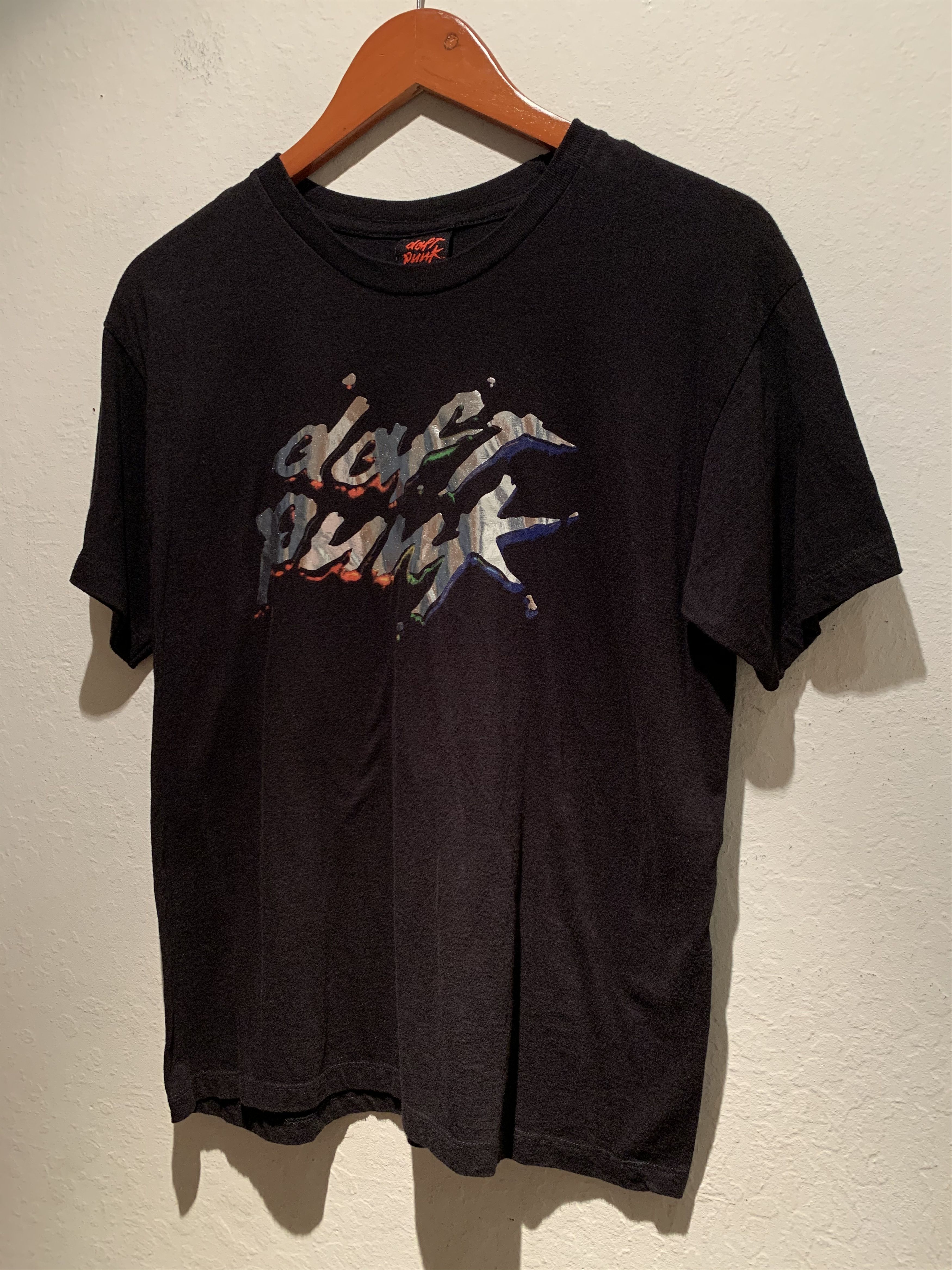 *RARE* Vintage Daft Punk Discovery Foil T-Shirt - M