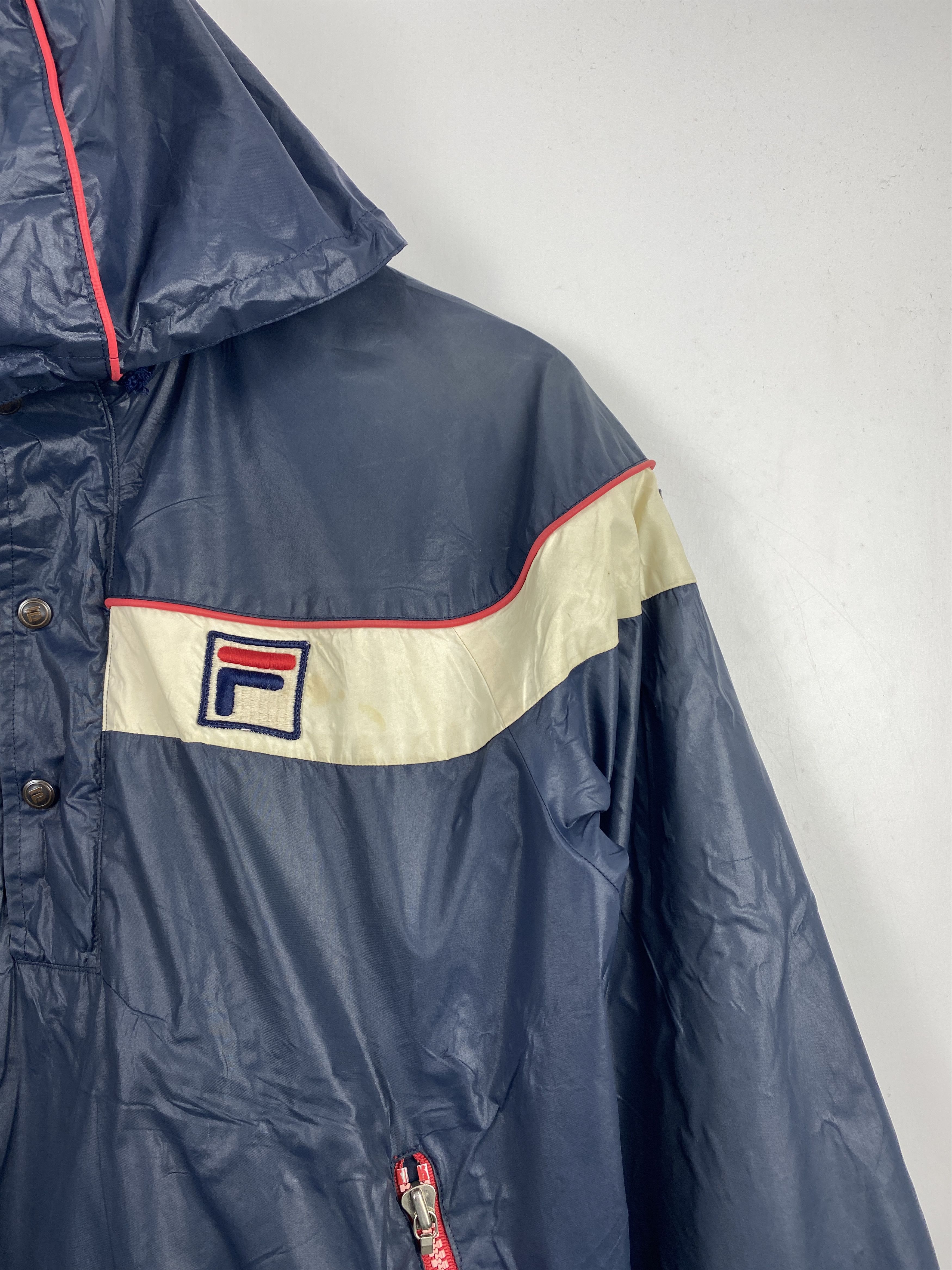 Fila Vintage 90s Goretex Fila Back Logo Embroidery Jacket AH0016 Size US L / EU 52-54 / 3 - 8 Thumbnail