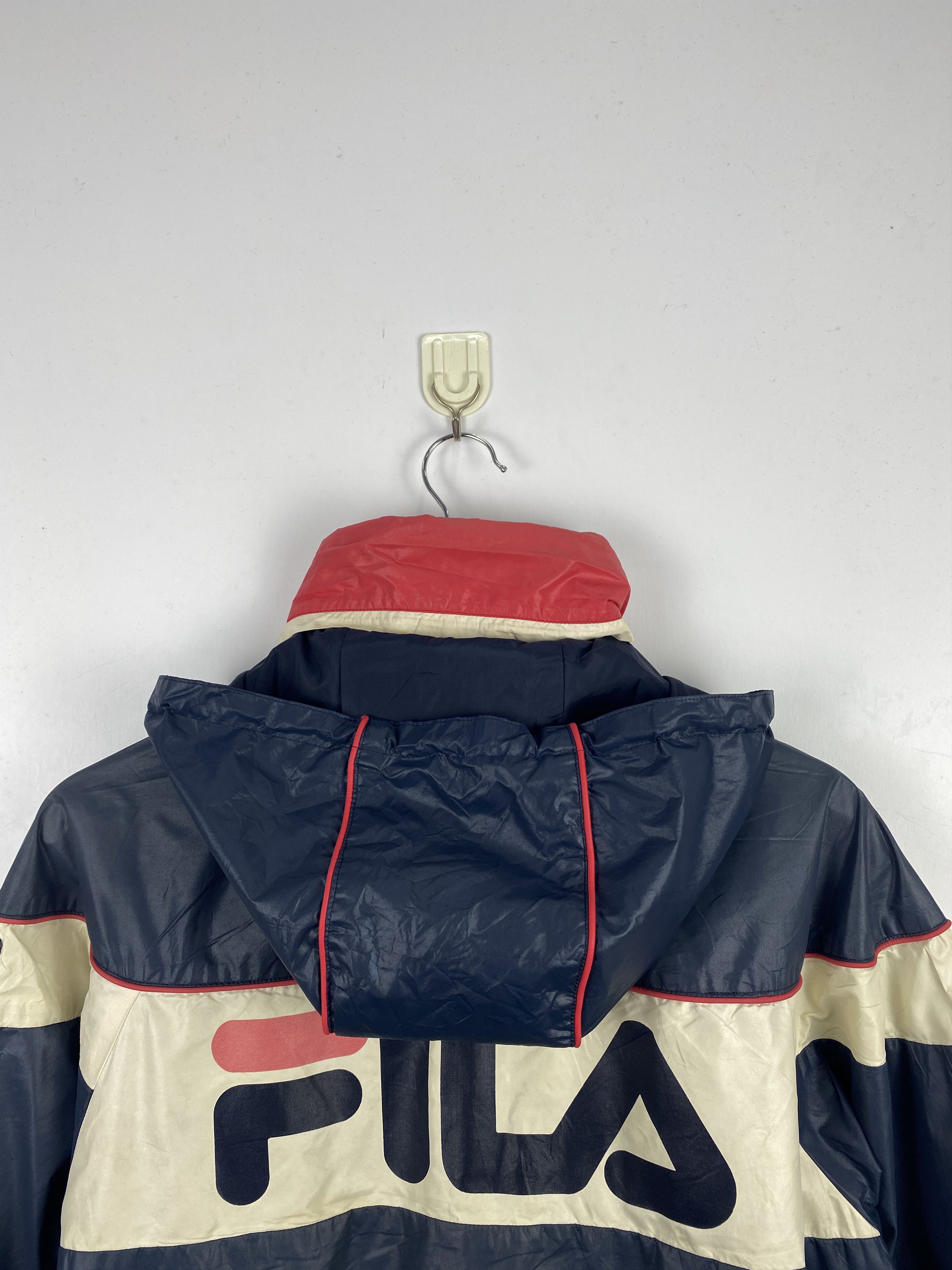 Fila Vintage 90s Goretex Fila Back Logo Embroidery Jacket AH0016 Size US L / EU 52-54 / 3 - 2 Thumbnail