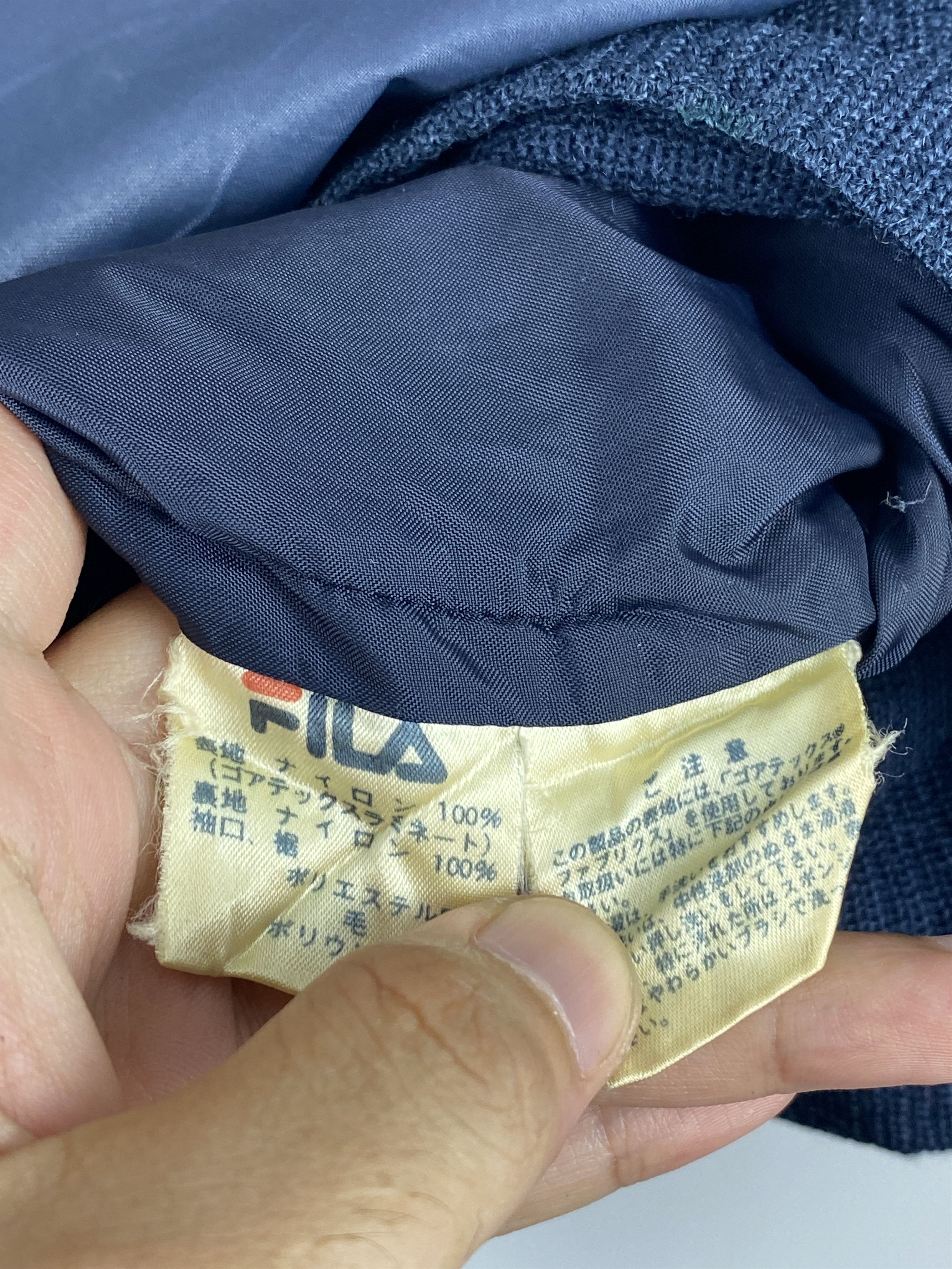 Fila Vintage 90s Goretex Fila Back Logo Embroidery Jacket AH0016 Size US L / EU 52-54 / 3 - 5 Thumbnail