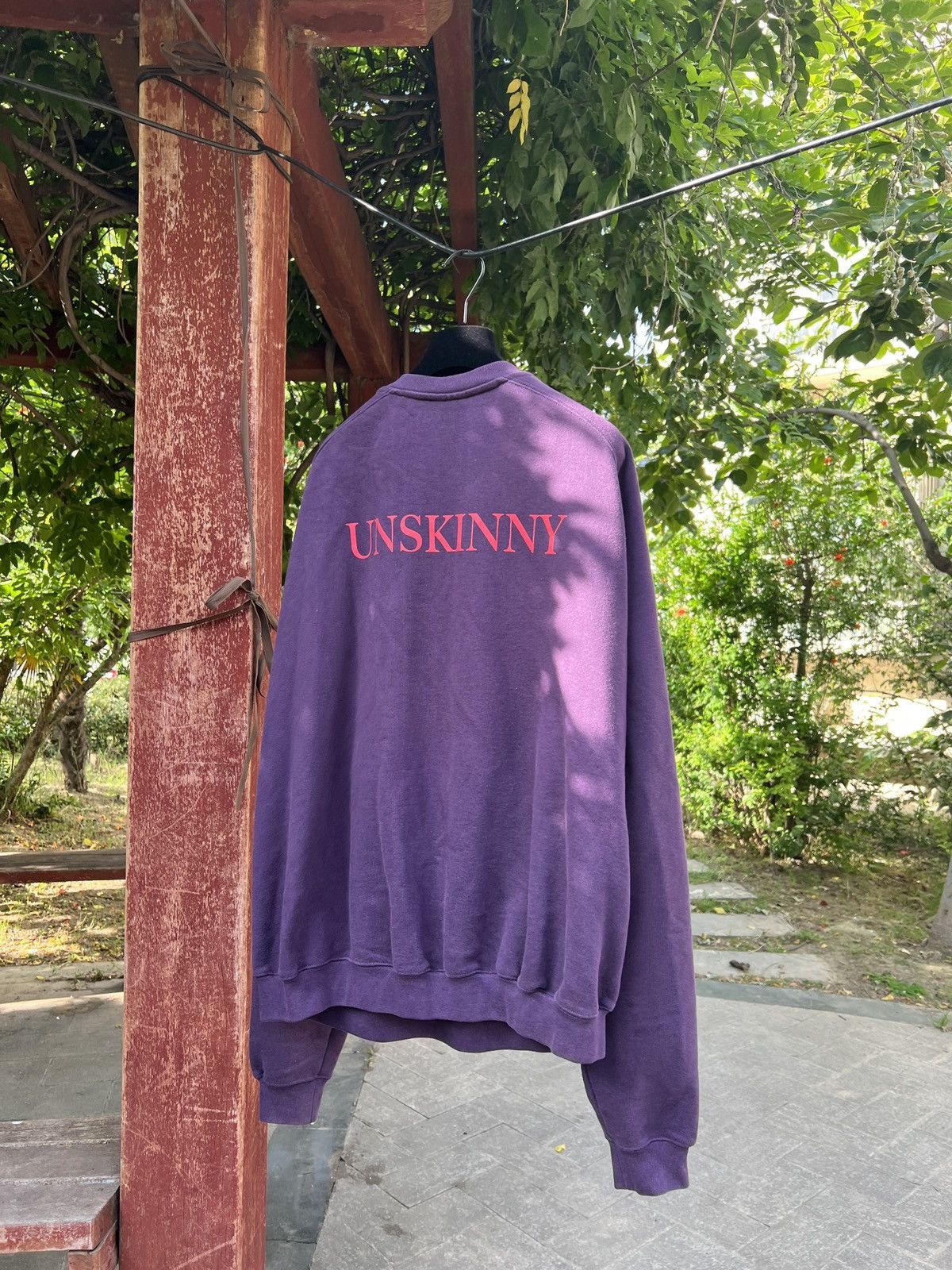 image of Vetements Fw17 Unskinny Sweatshirt Sz. S in Purple, Men's (Size Small)