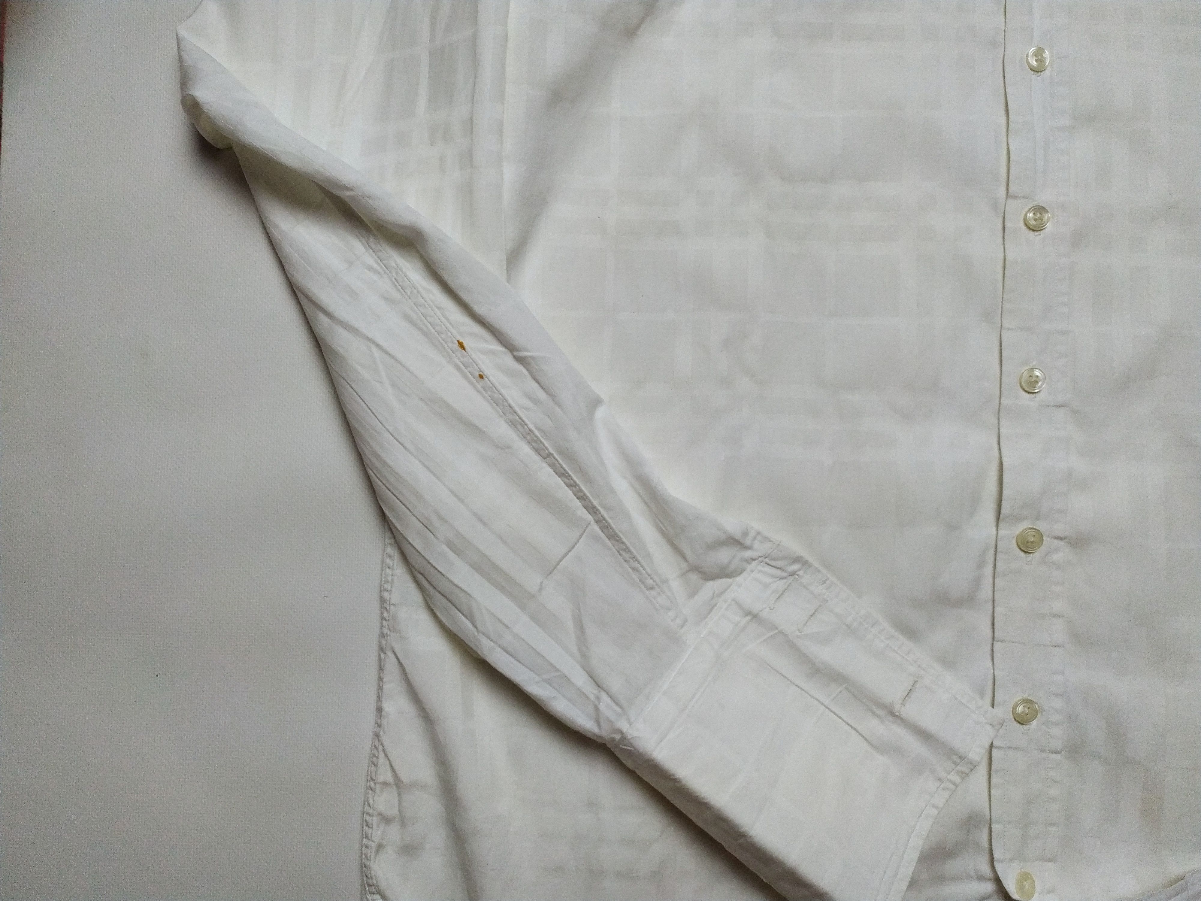 Burberry Burberry London cufflinks white checkered shirt Size US XL / EU 56 / 4 - 7 Thumbnail