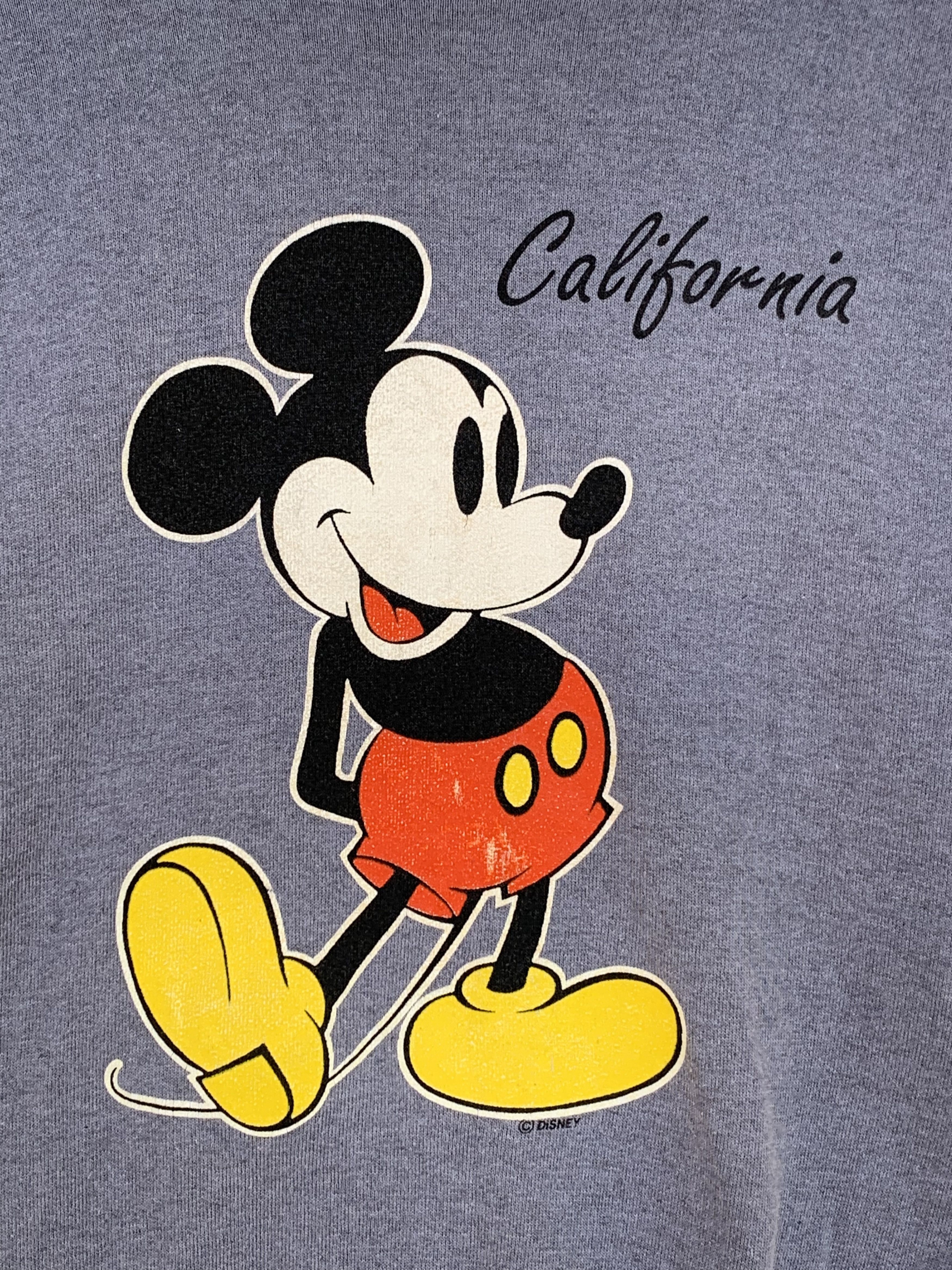 Disney × Mickey Mouse × Velva Sheen Vintage 90s Mickey Mouse Sweatshirt Size US L / EU 52-54 / 3 - 3 Thumbnail
