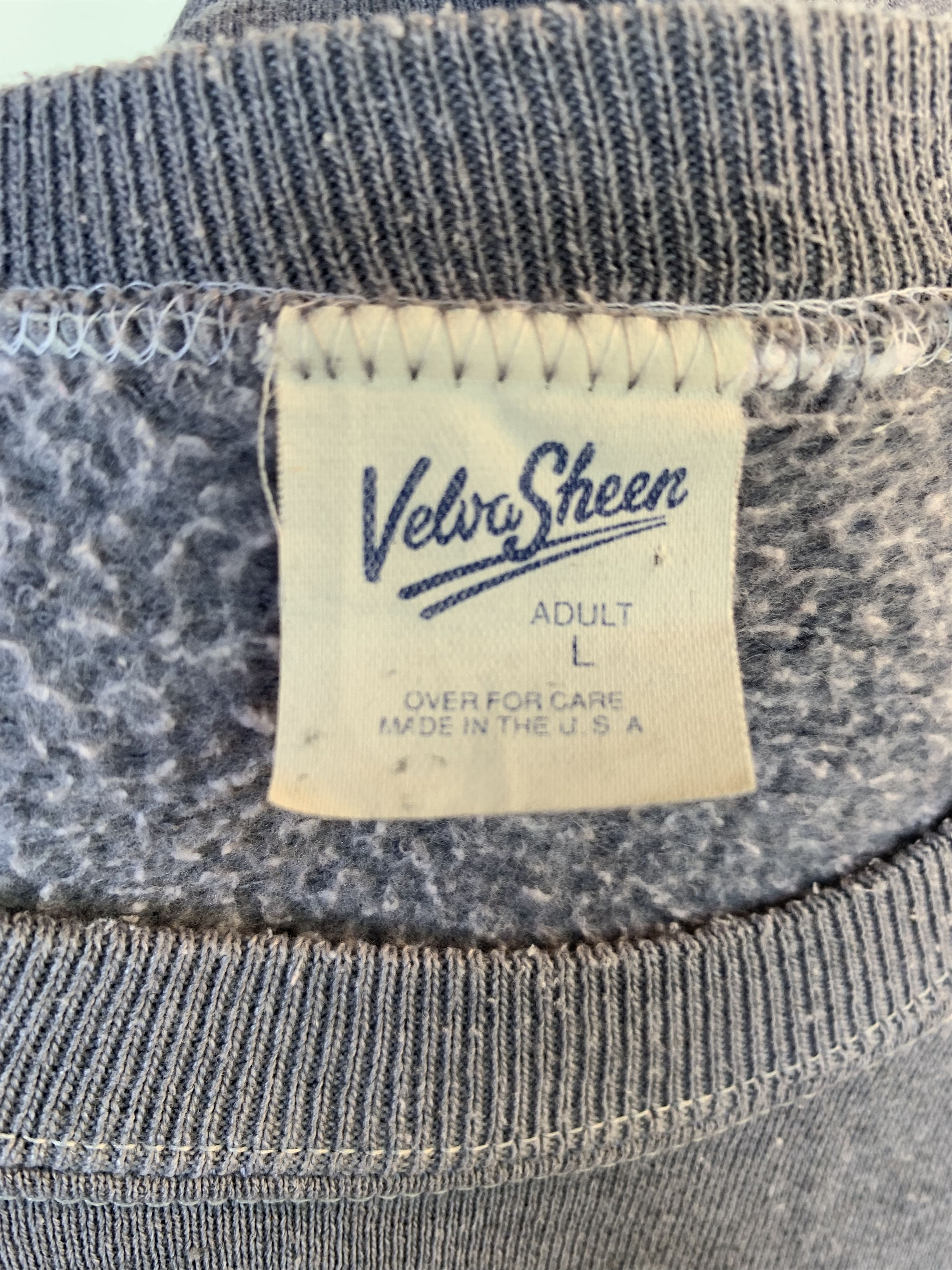Disney × Mickey Mouse × Velva Sheen Vintage 90s Mickey Mouse Sweatshirt Size US L / EU 52-54 / 3 - 4 Thumbnail