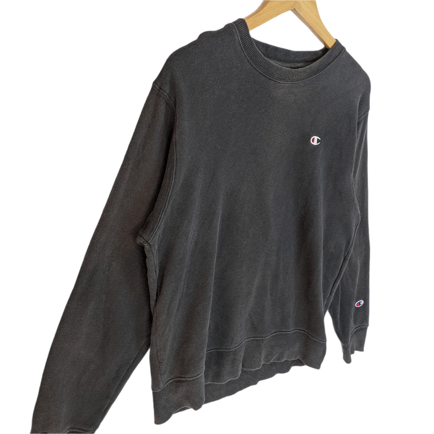 Champion CHAMPION Streetwear Black Plain Jumper Sweatshirt Size US M / EU 48-50 / 2 - 4 Thumbnail