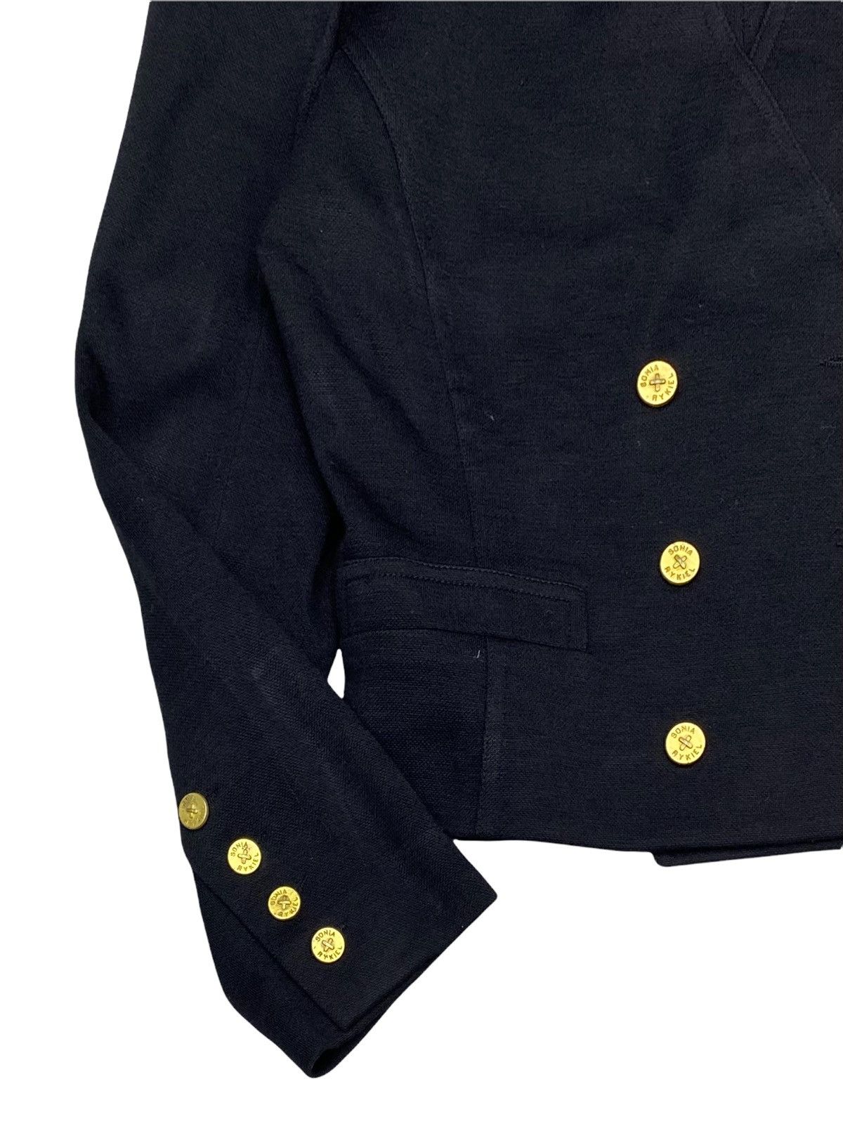 Issey Miyake × Sonia Rykiel SONIA RYKIEL PARIS CROPPED TOP JACKET Size S / US 4 / IT 40 - 7 Thumbnail