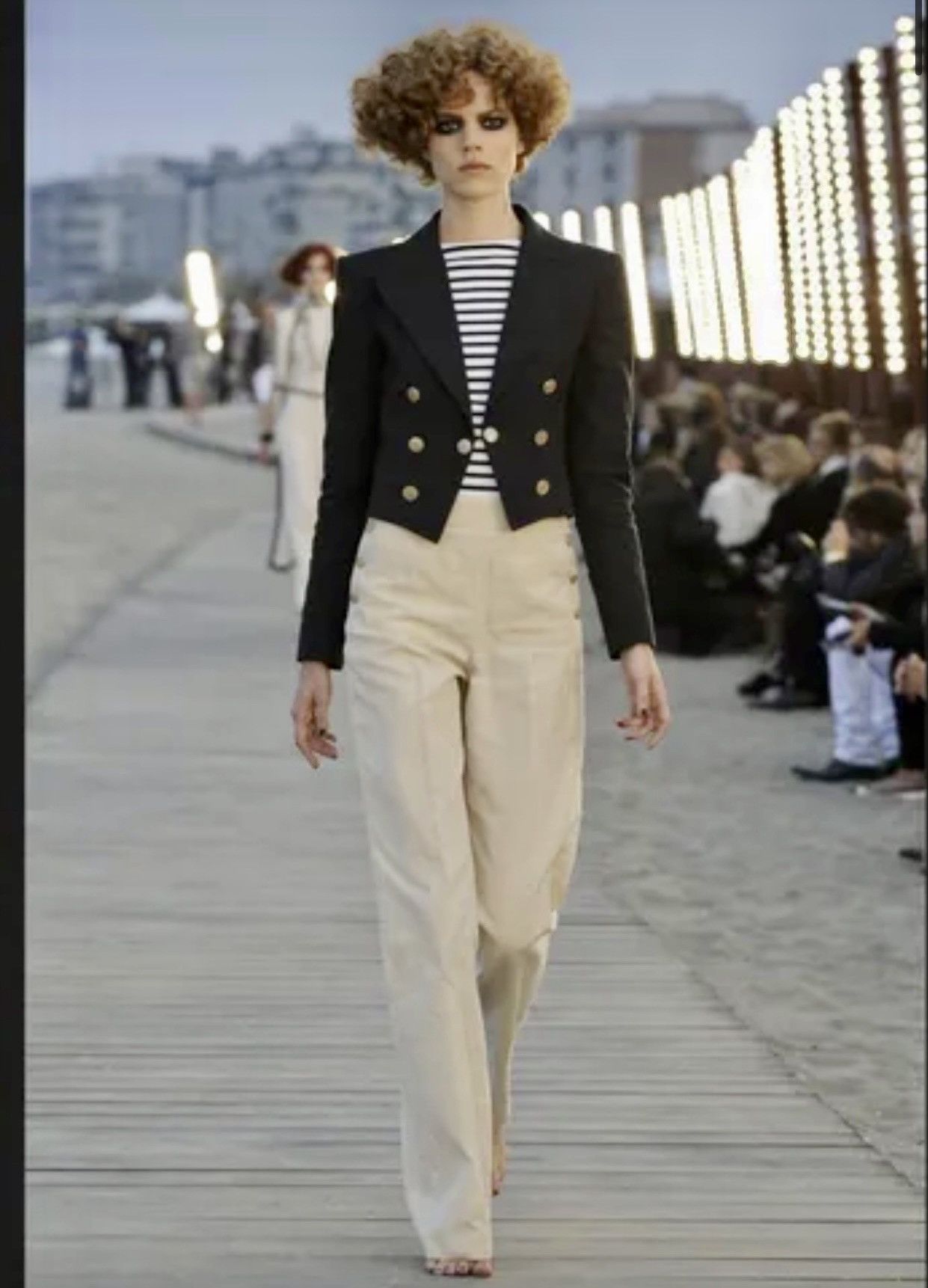 Issey Miyake × Sonia Rykiel SONIA RYKIEL PARIS CROPPED TOP JACKET Size S / US 4 / IT 40 - 1 Thumbnail