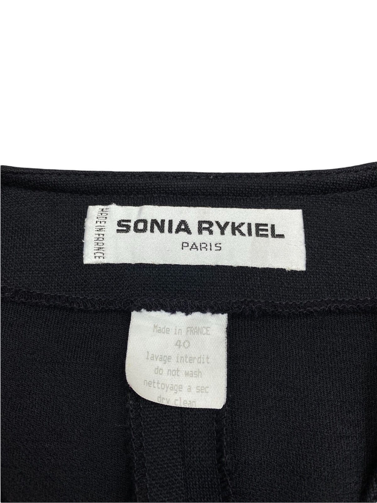 Issey Miyake × Sonia Rykiel SONIA RYKIEL PARIS CROPPED TOP JACKET Size S / US 4 / IT 40 - 16 Thumbnail