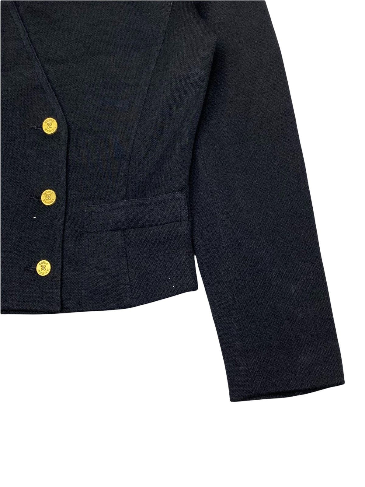 Issey Miyake × Sonia Rykiel SONIA RYKIEL PARIS CROPPED TOP JACKET Size S / US 4 / IT 40 - 6 Thumbnail