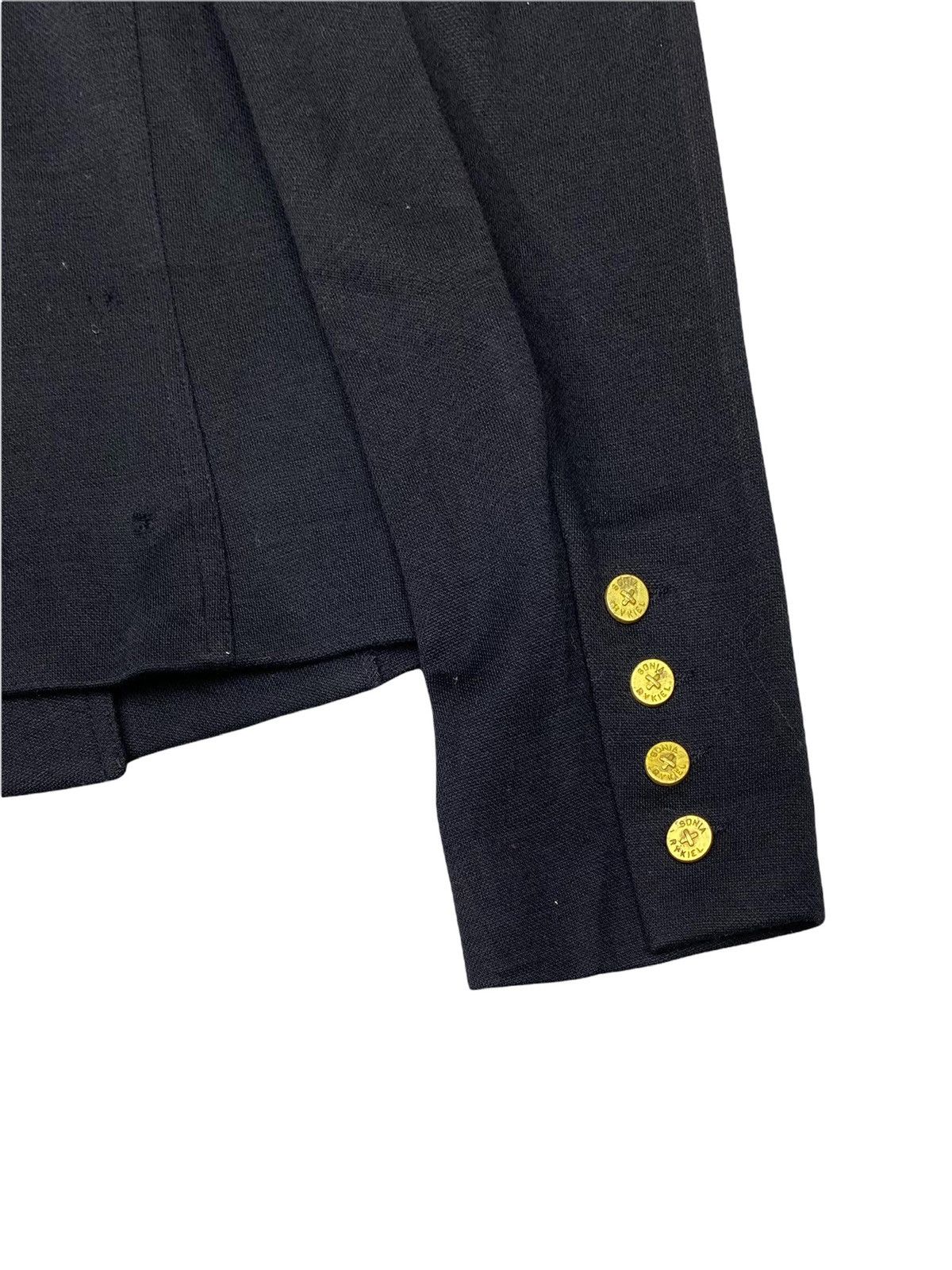 Issey Miyake × Sonia Rykiel SONIA RYKIEL PARIS CROPPED TOP JACKET Size S / US 4 / IT 40 - 8 Thumbnail