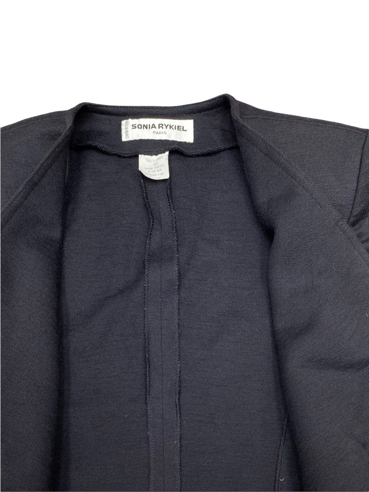 Issey Miyake × Sonia Rykiel SONIA RYKIEL PARIS CROPPED TOP JACKET Size S / US 4 / IT 40 - 13 Thumbnail