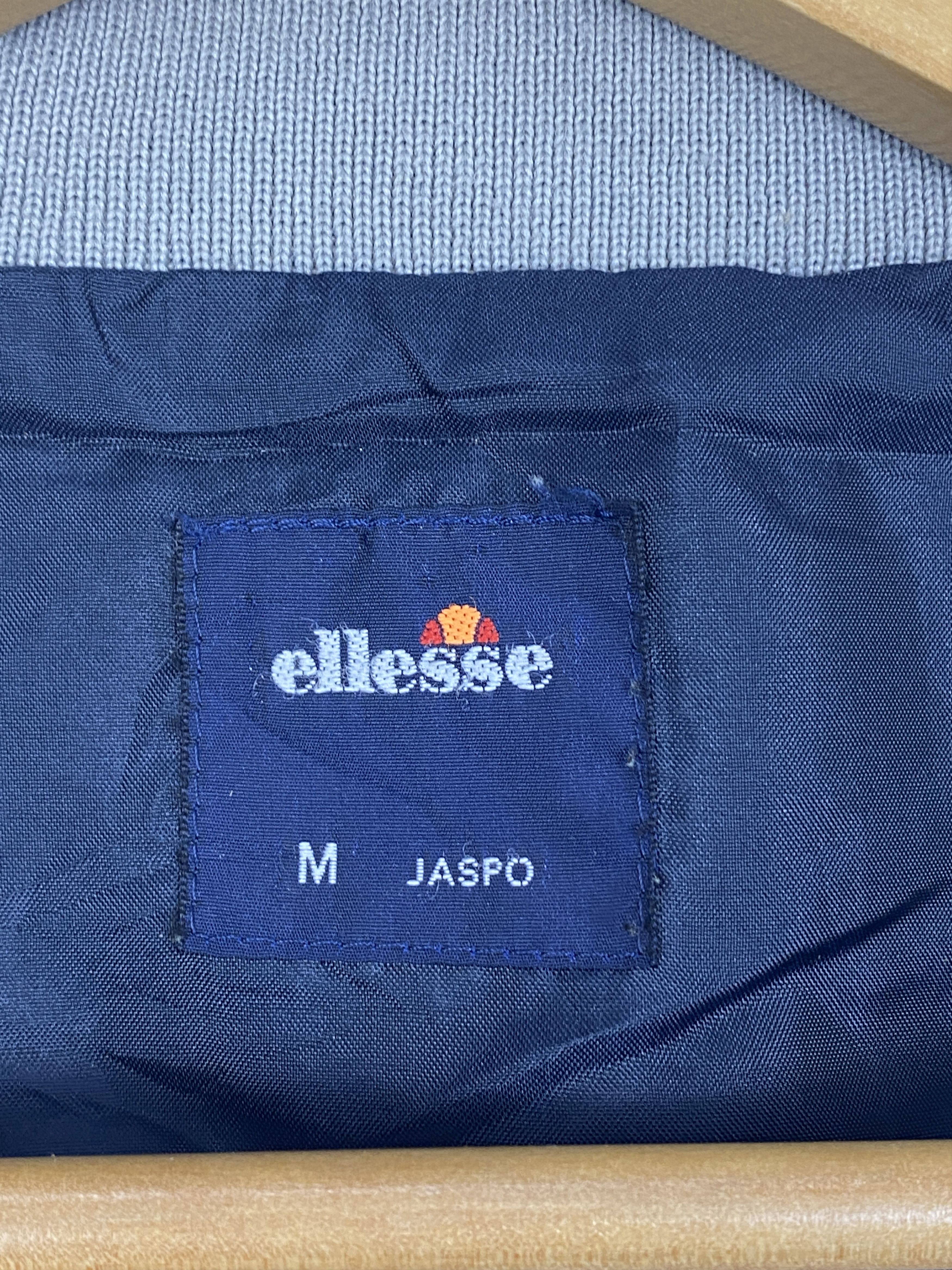 Ellesse Vintage Ellesse Light Grey Full Zipper Jacket AH0044 Size US M / EU 48-50 / 2 - 5 Thumbnail