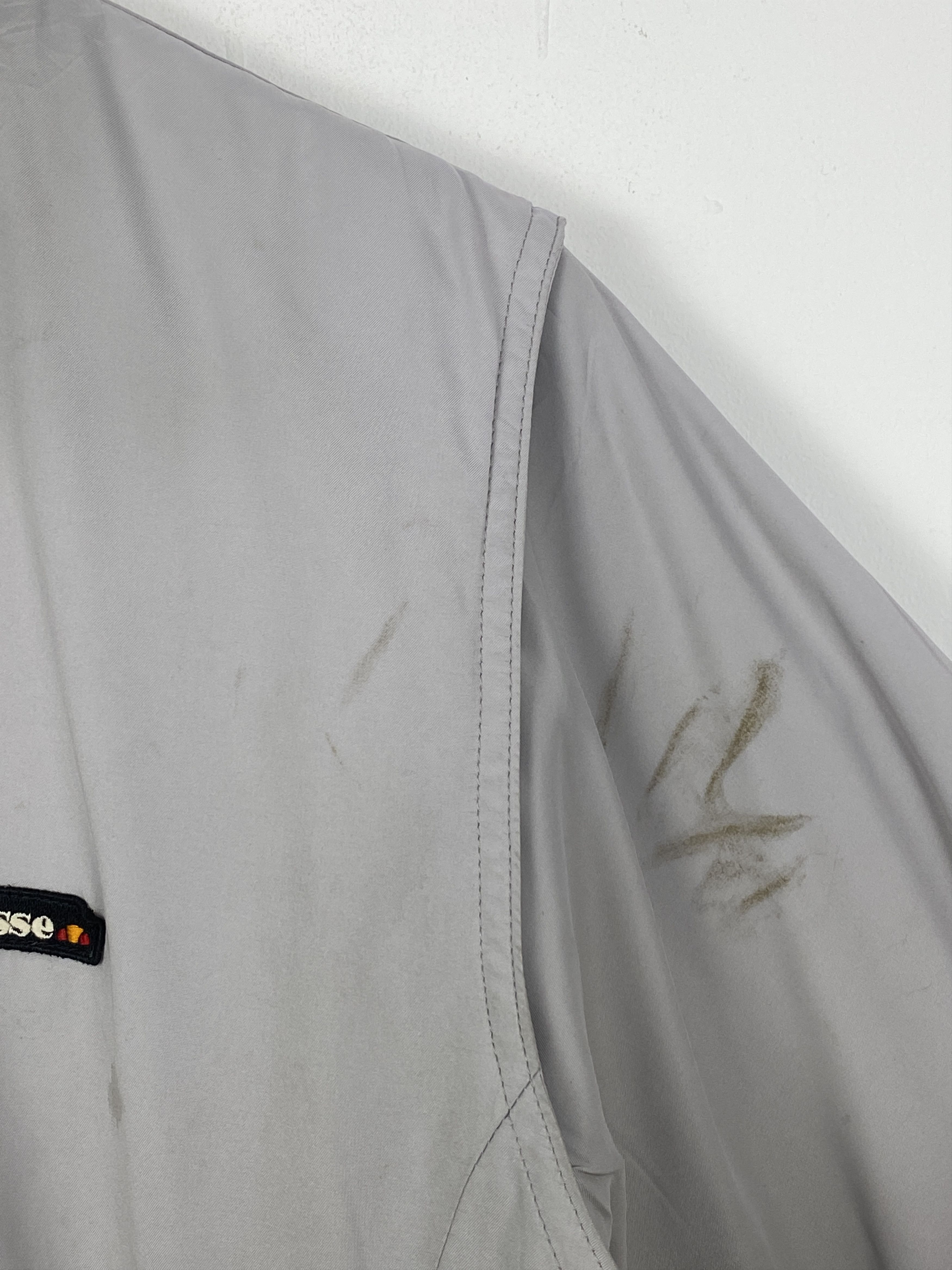 Ellesse Vintage Ellesse Light Grey Full Zipper Jacket AH0044 Size US M / EU 48-50 / 2 - 7 Thumbnail
