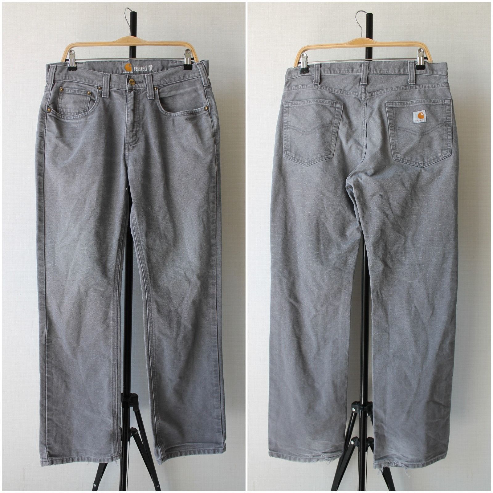 Carhartt Carhartt relaxed Fit Distressed Denim Pants W 34 Size US 34 / EU 50 - 1 Thumbnail