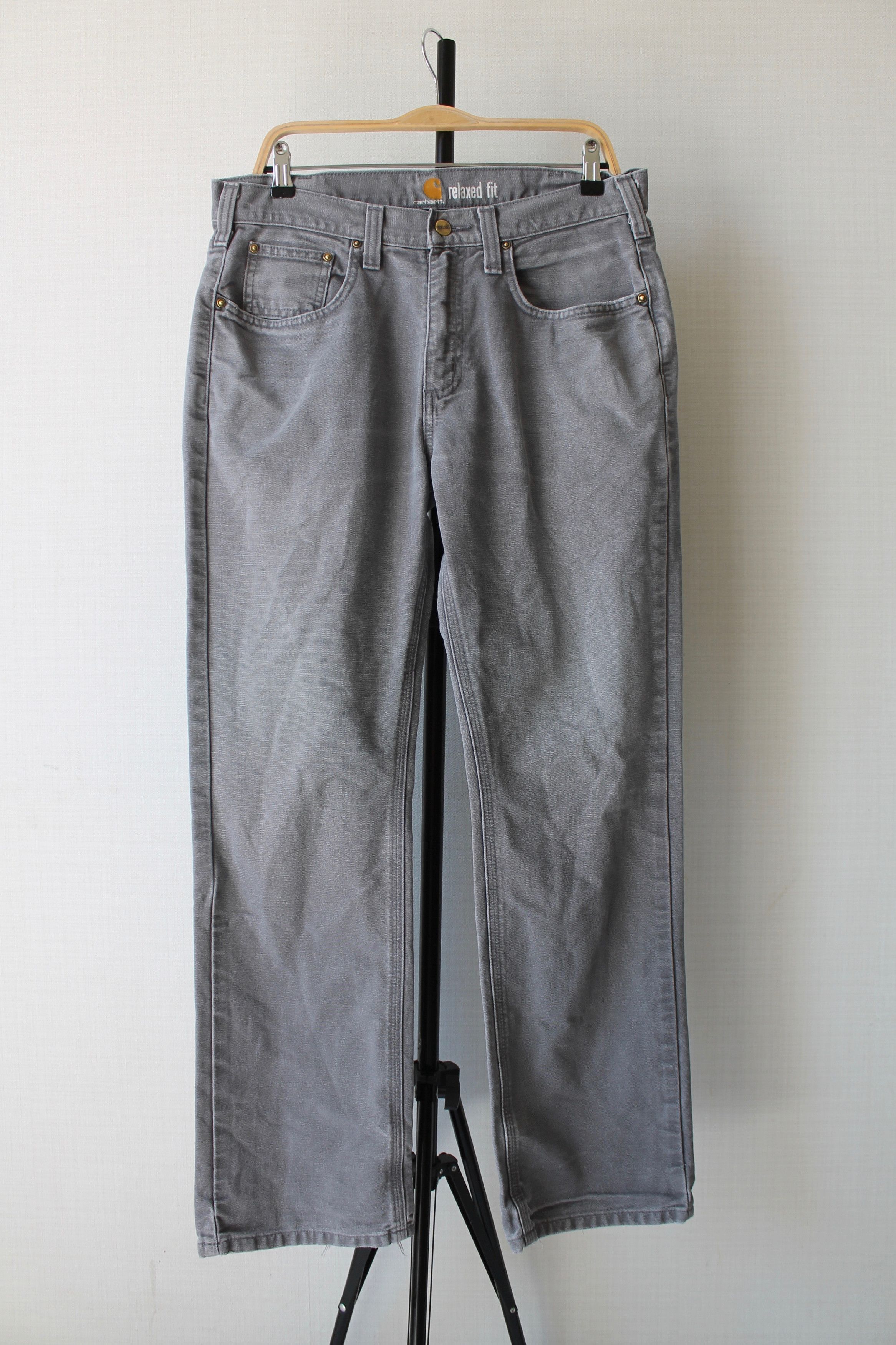 Carhartt Carhartt relaxed Fit Distressed Denim Pants W 34 Size US 34 / EU 50 - 2 Thumbnail