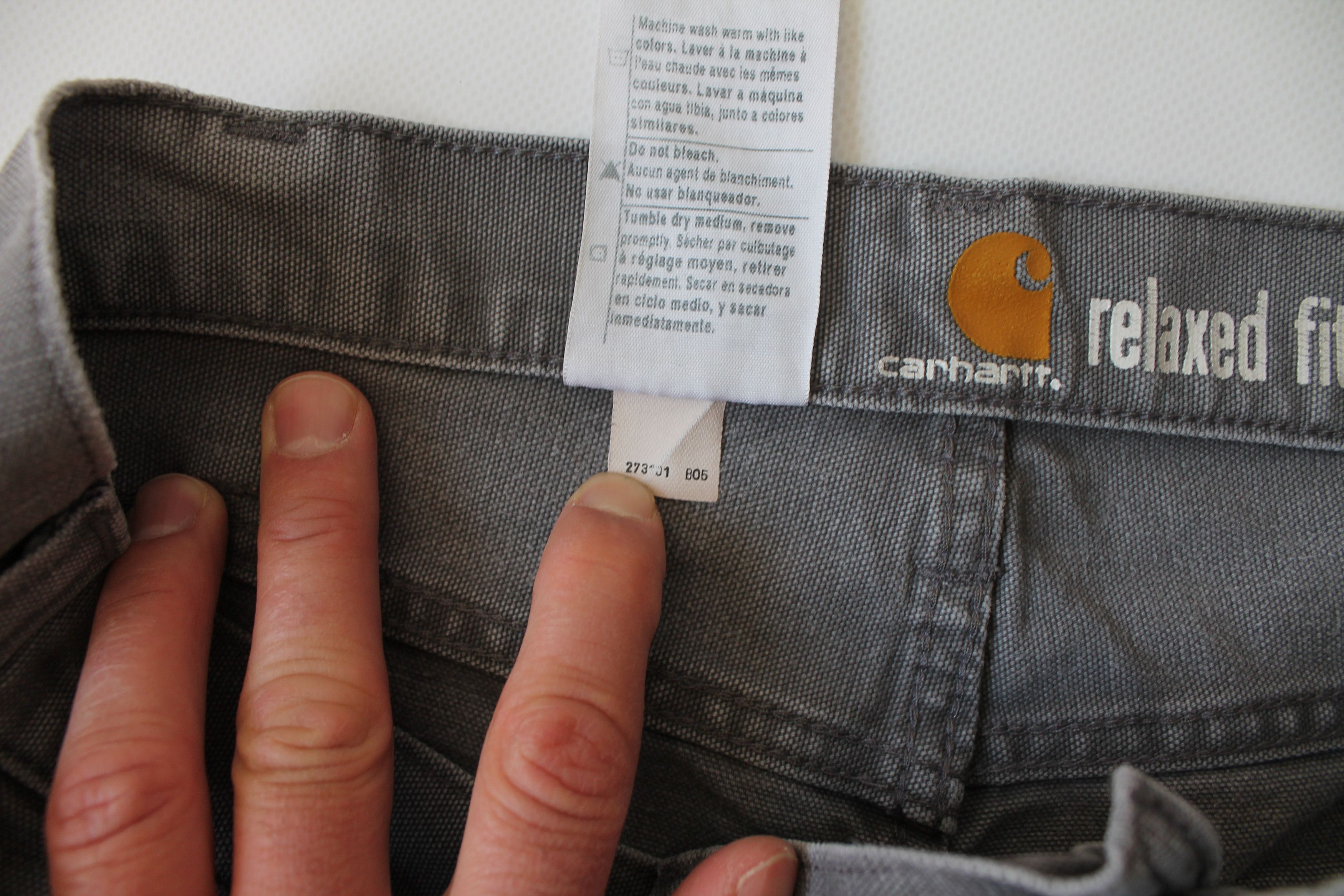 Carhartt Carhartt relaxed Fit Distressed Denim Pants W 34 Size US 34 / EU 50 - 14 Thumbnail