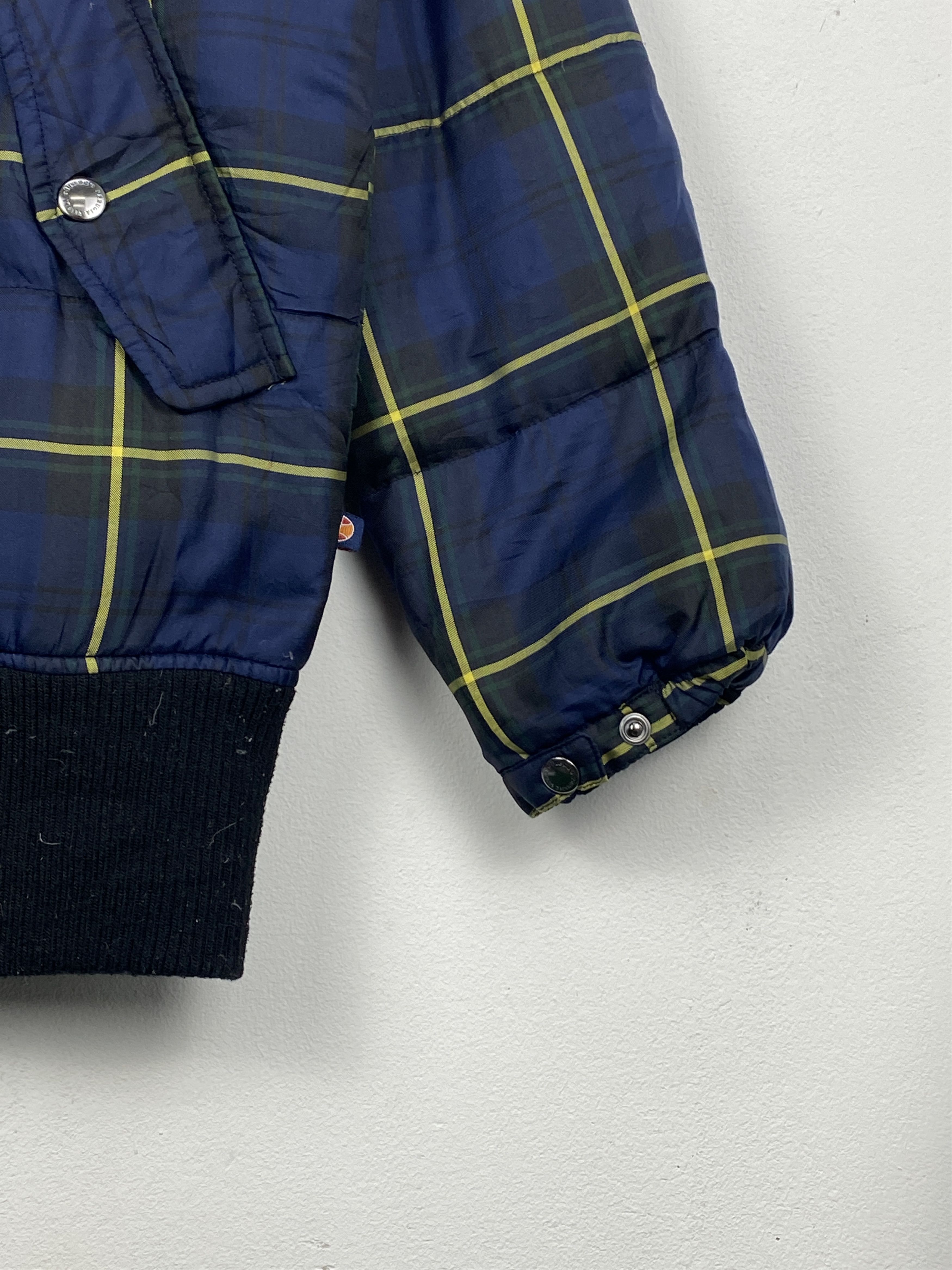 Ellesse Vintage Ellesse Checkered Puffer Zipper Ups Jacket AH0059 Size US L / EU 52-54 / 3 - 11 Thumbnail