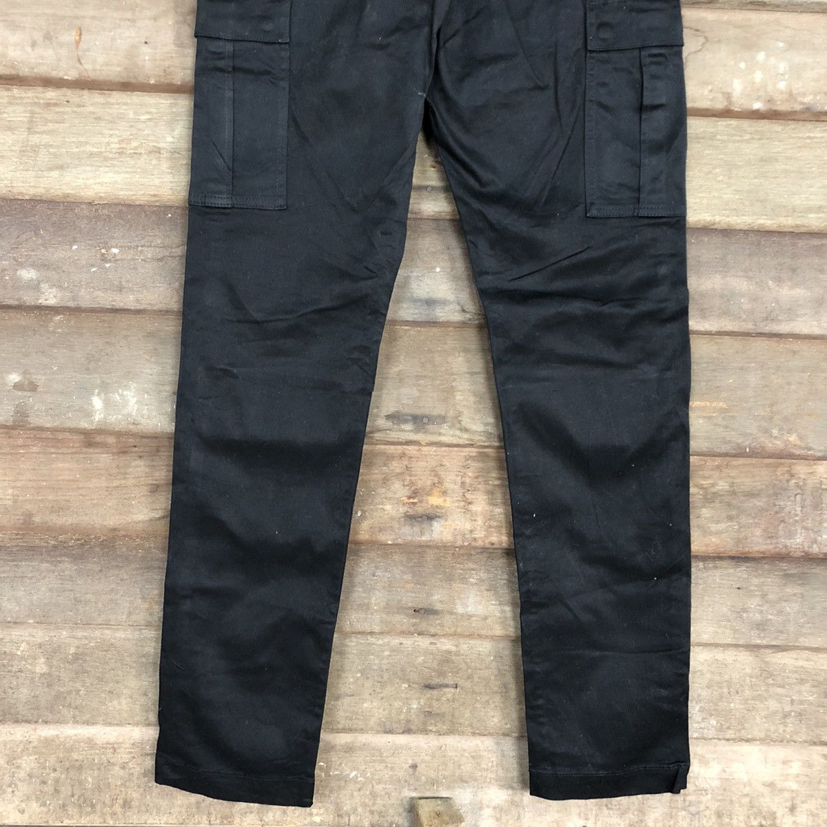 Japanese Brand Back Number Black utility Multipocket Cargo Pants #2995 Size US 30 / EU 46 - 11 Thumbnail