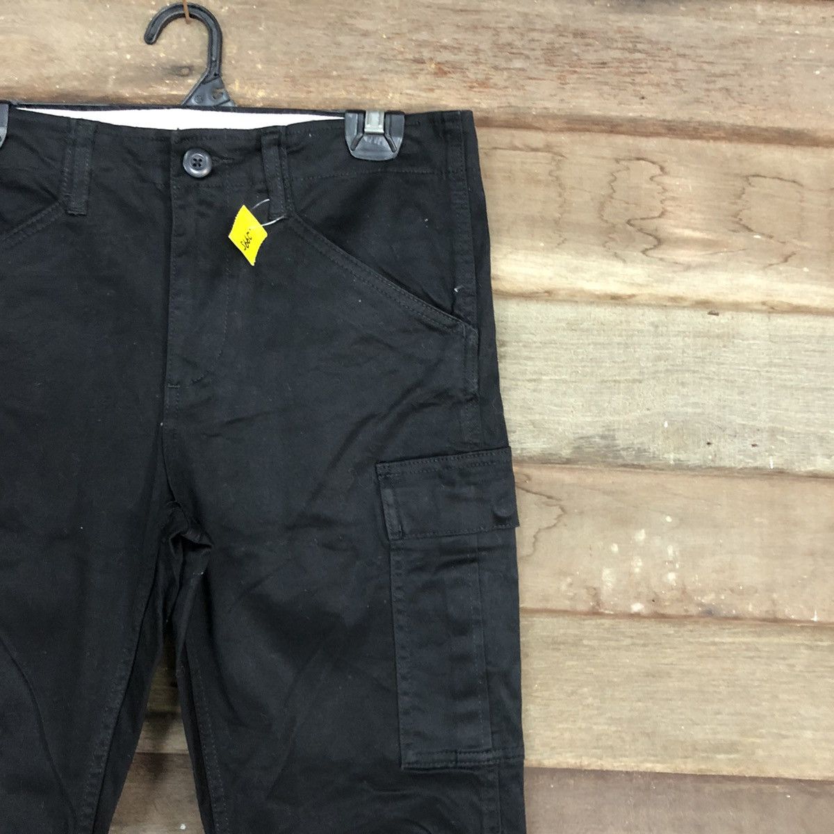 Japanese Brand Back Number Black utility Multipocket Cargo Pants #2995 Size US 30 / EU 46 - 5 Thumbnail