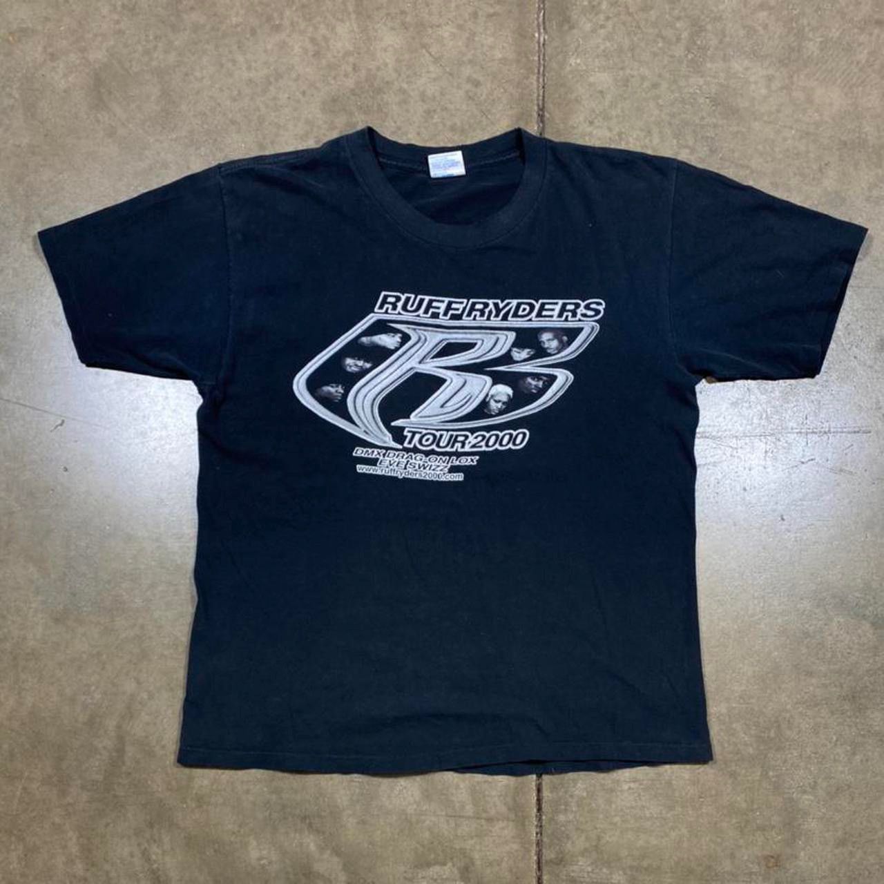 Rap Tees × Vintage Vintage 90s Y2K DMX Ruff Ryders Rap Tee Band Sun Faded RARE Size US L / EU 52-54 / 3 - 1 Thumbnail