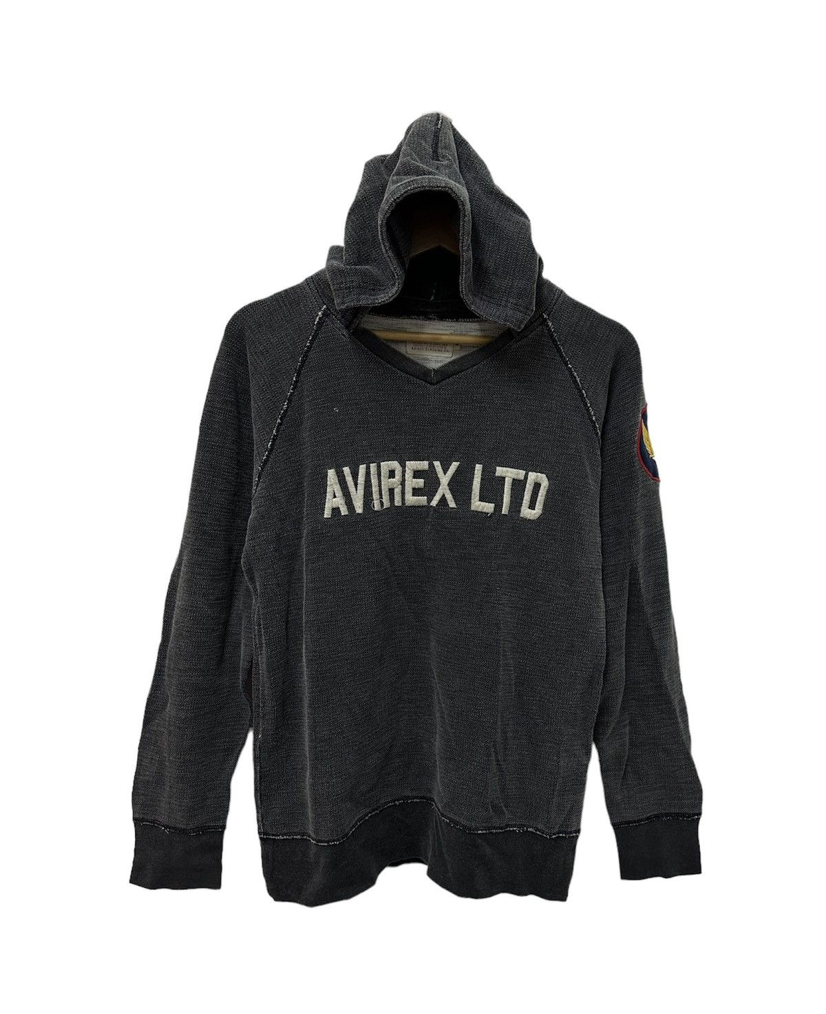 Avirex × Japanese Brand × Vintage Vintage Avirex Air Force Big Logo Hoodie Size US S / EU 44-46 / 1 - 3 Thumbnail