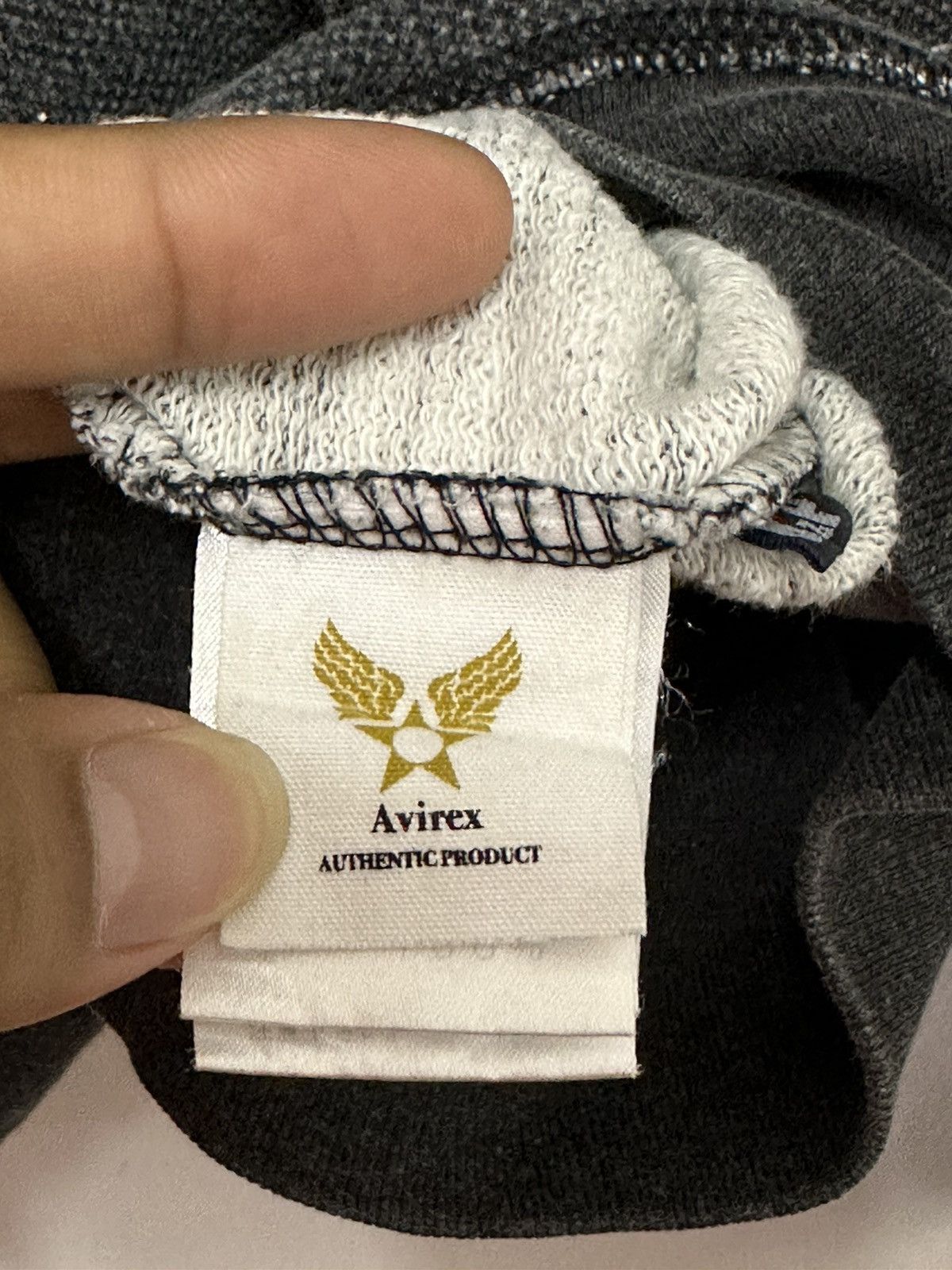 Avirex × Japanese Brand × Vintage Vintage Avirex Air Force Big Logo Hoodie Size US S / EU 44-46 / 1 - 10 Thumbnail