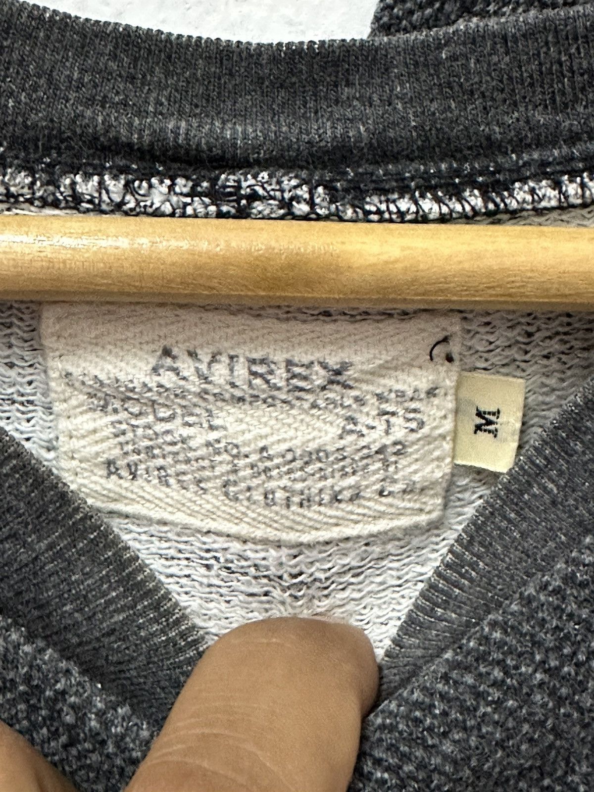 Avirex × Japanese Brand × Vintage Vintage Avirex Air Force Big Logo Hoodie Size US S / EU 44-46 / 1 - 8 Thumbnail